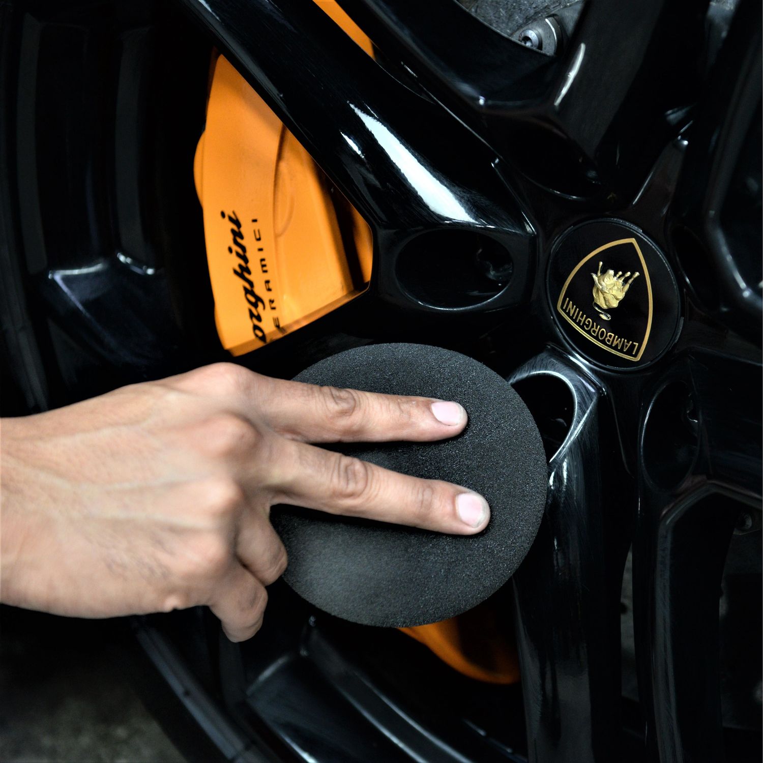 Chemical Guys Wax and Dressing Black UFO Applicator Pad