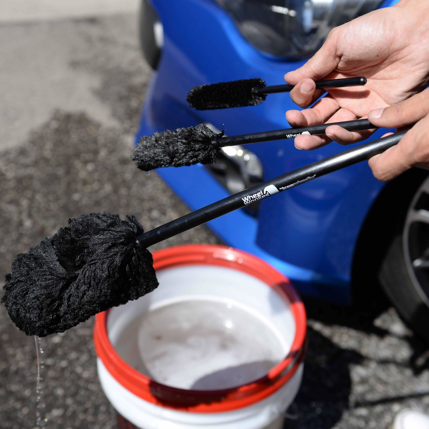 Chemical Guys Wheel Woolies Wheel Brushes 3 Pack