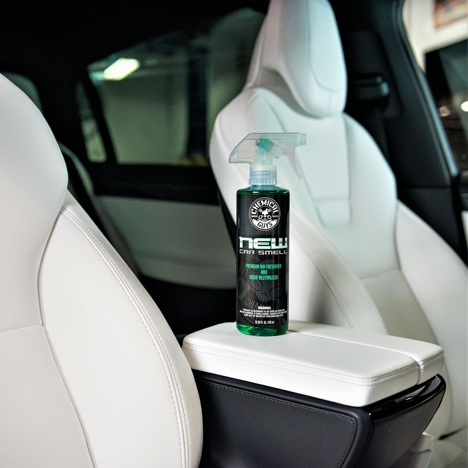 Chemical Guys New Car Smell Air Freshener and Odor Neutralizer Spray 4oz