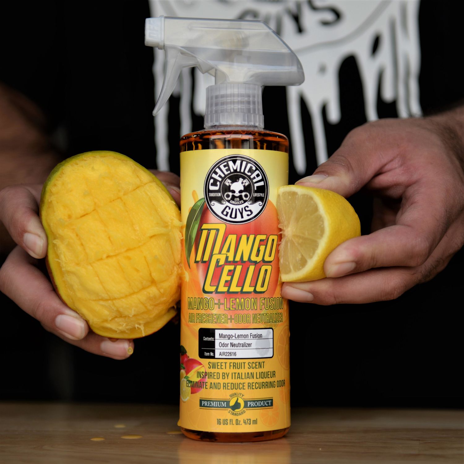 Chemical Guys Mangocello Scent Air Freshener Spray 16oz