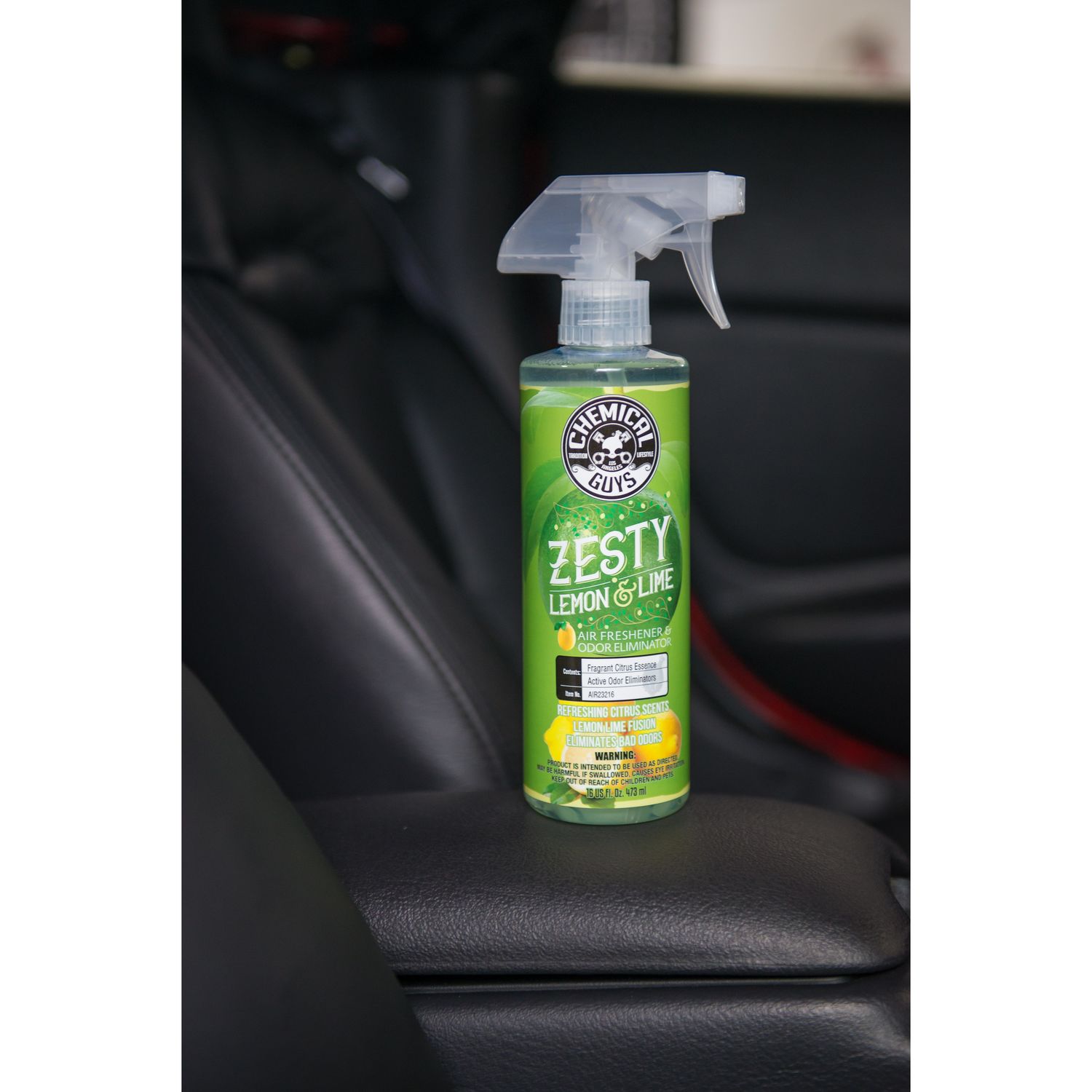  Chemical Guys AIR10204 Leather Scent Premium Air Freshener  And Odor Eliminator