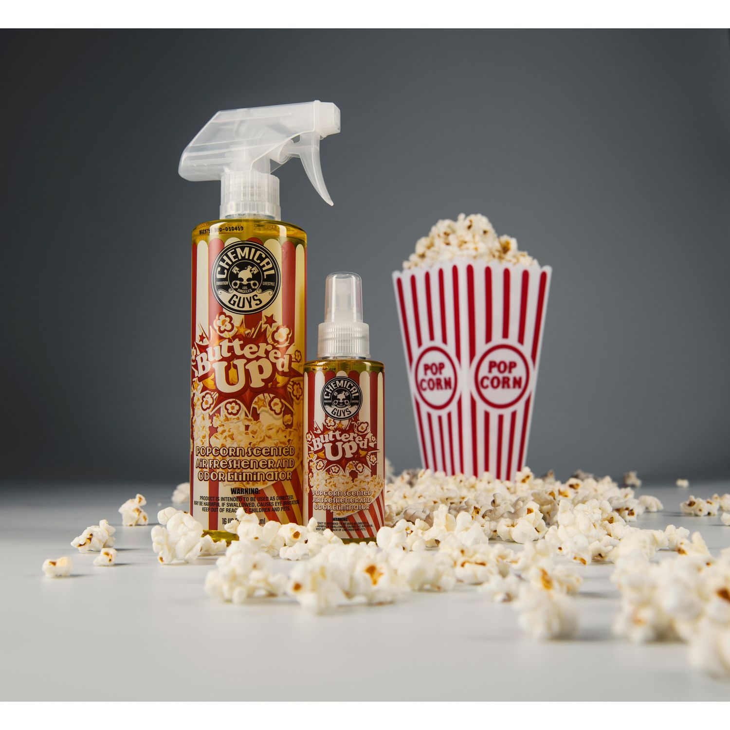 Chemical Guys Buttered Up Popcorn Scent Spray Air Freshener 4oz
