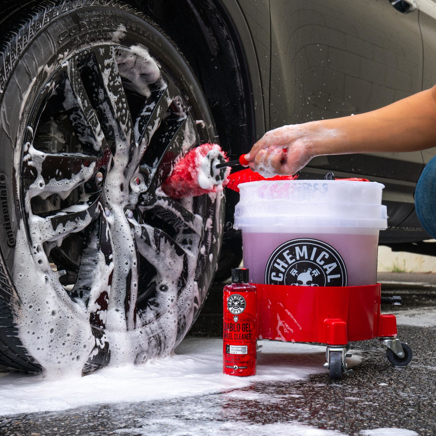 Chemical Guys Diablo Gel Oxygen Infused Foam Wheel and Rim Cleaner 16oz