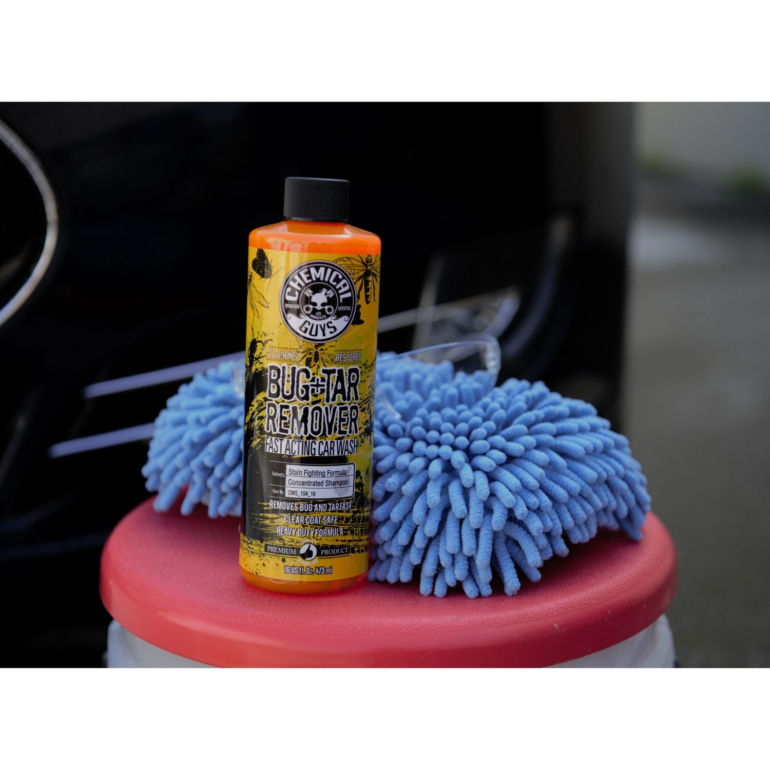 Chemical Guy CWS10404 4 oz Bug & Tar Heavy Duty Car Wash Shampoo