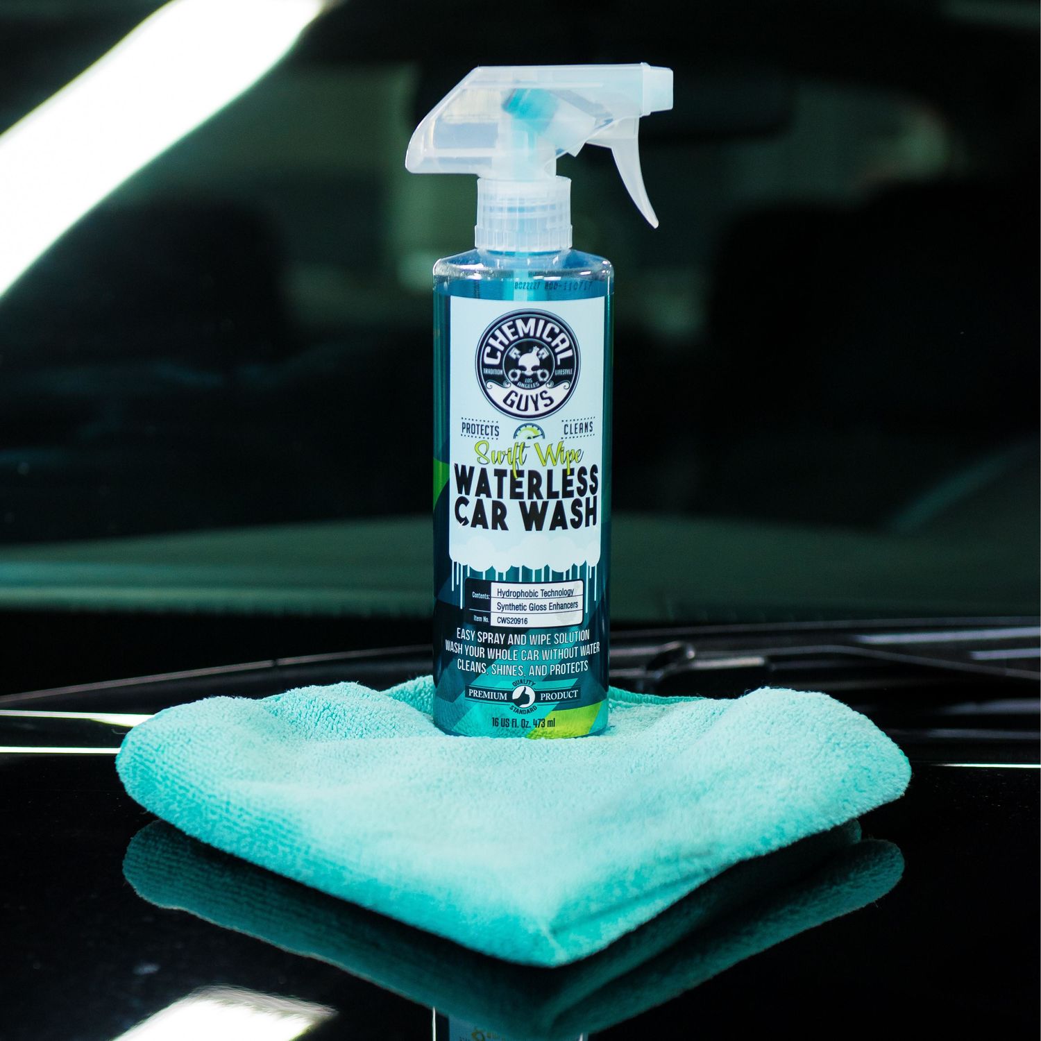 waterless car wash spray chemical guys