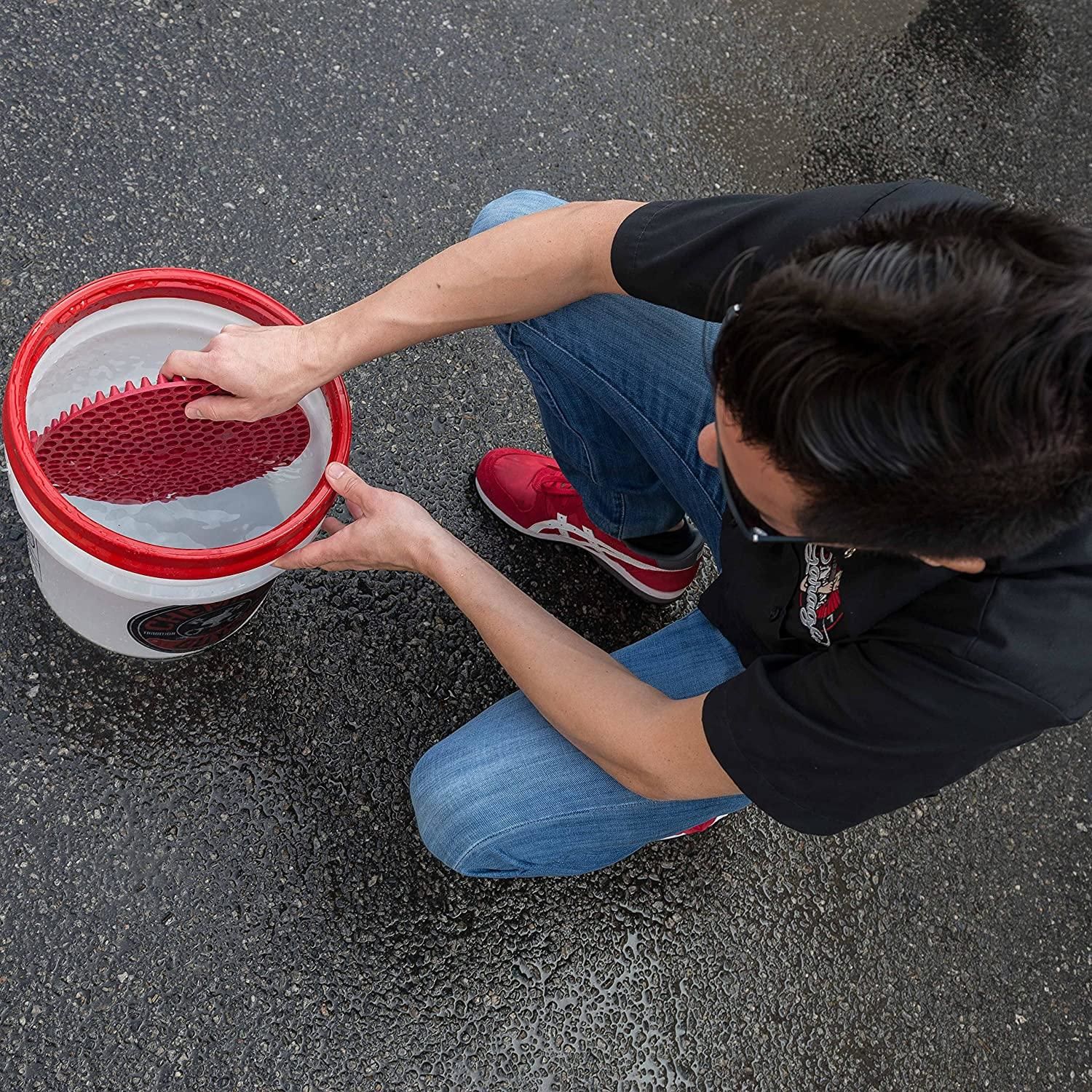 Auto Zone - Bucket of Cleaning Supplies