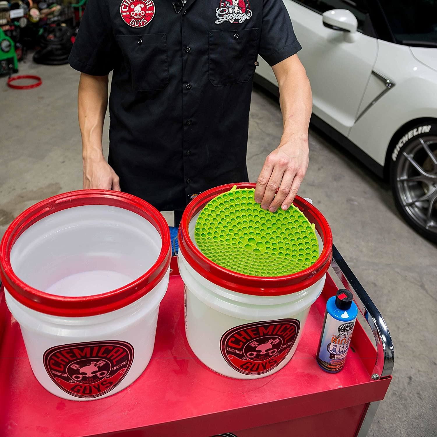 Chemical Guys Green Cyclone Dirt Trap Car Wash Bucket Insert