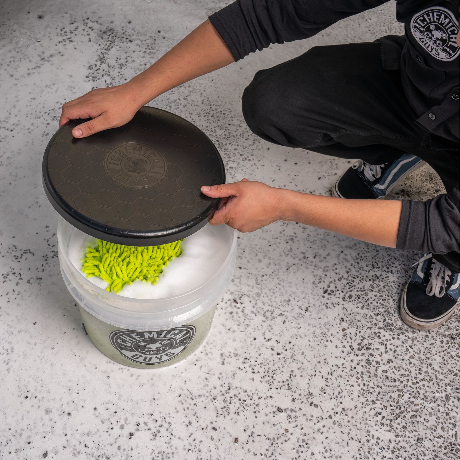 Chemical Guys Black Bucket Lid