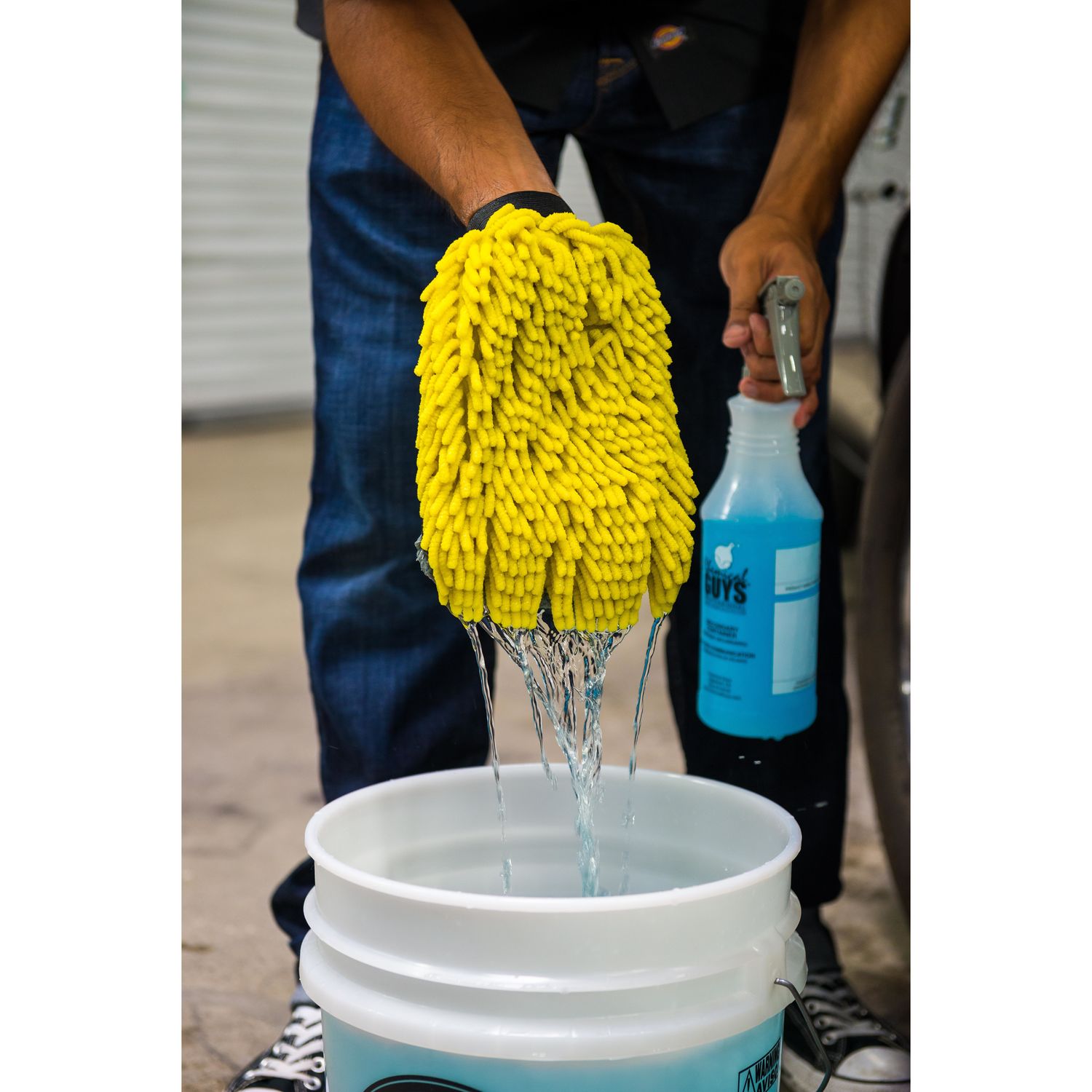 Chemical Guys ThreeWay Premium Microfiber Wash Mitt