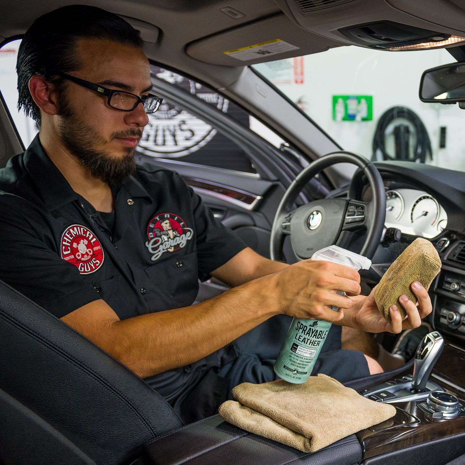 Chemical Guys Leather Cleaner and Conditioner Spray 16oz