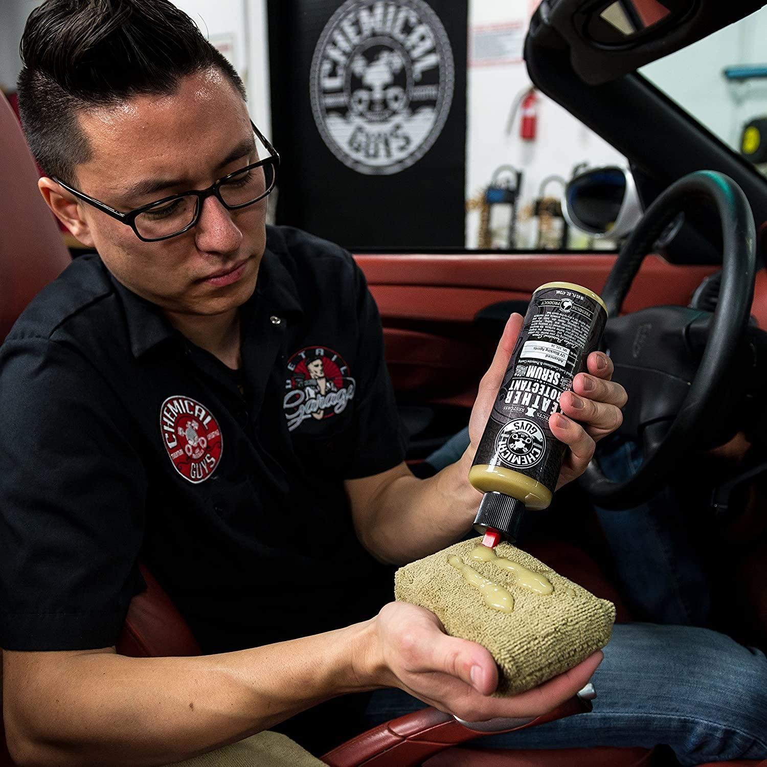 Chemical Guys Leather Serum Protectant Liquid 16oz