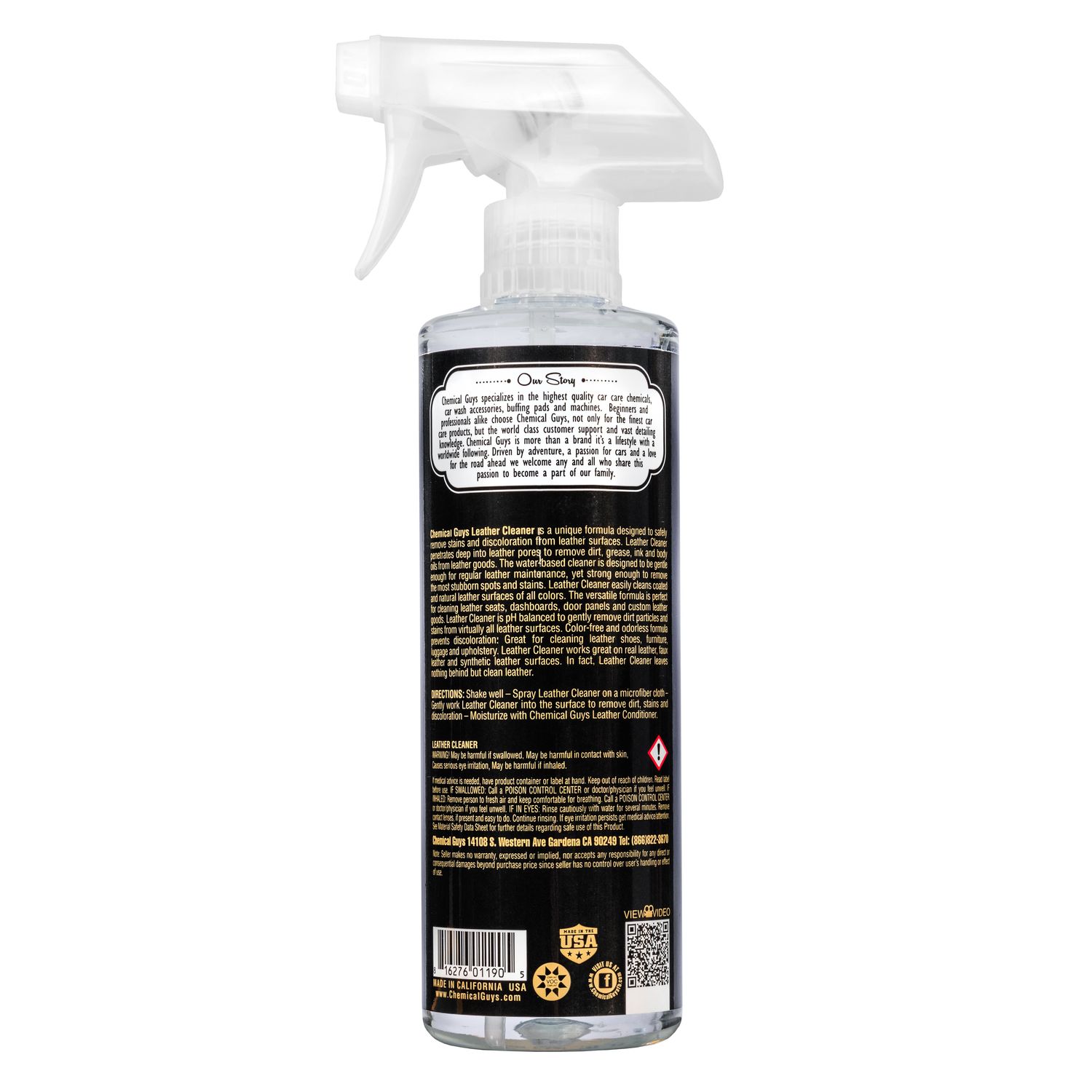 Chemical Guys Leather Cleaner Spray 16oz
