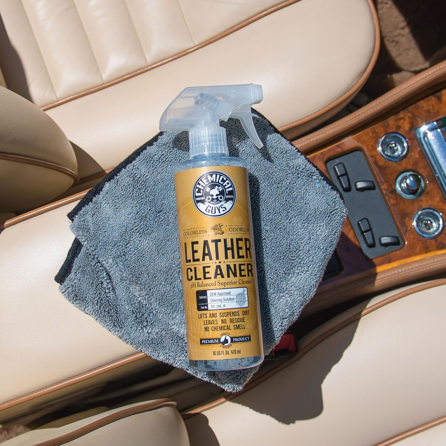Chemical Guys Leather Cleaner Spray 16oz