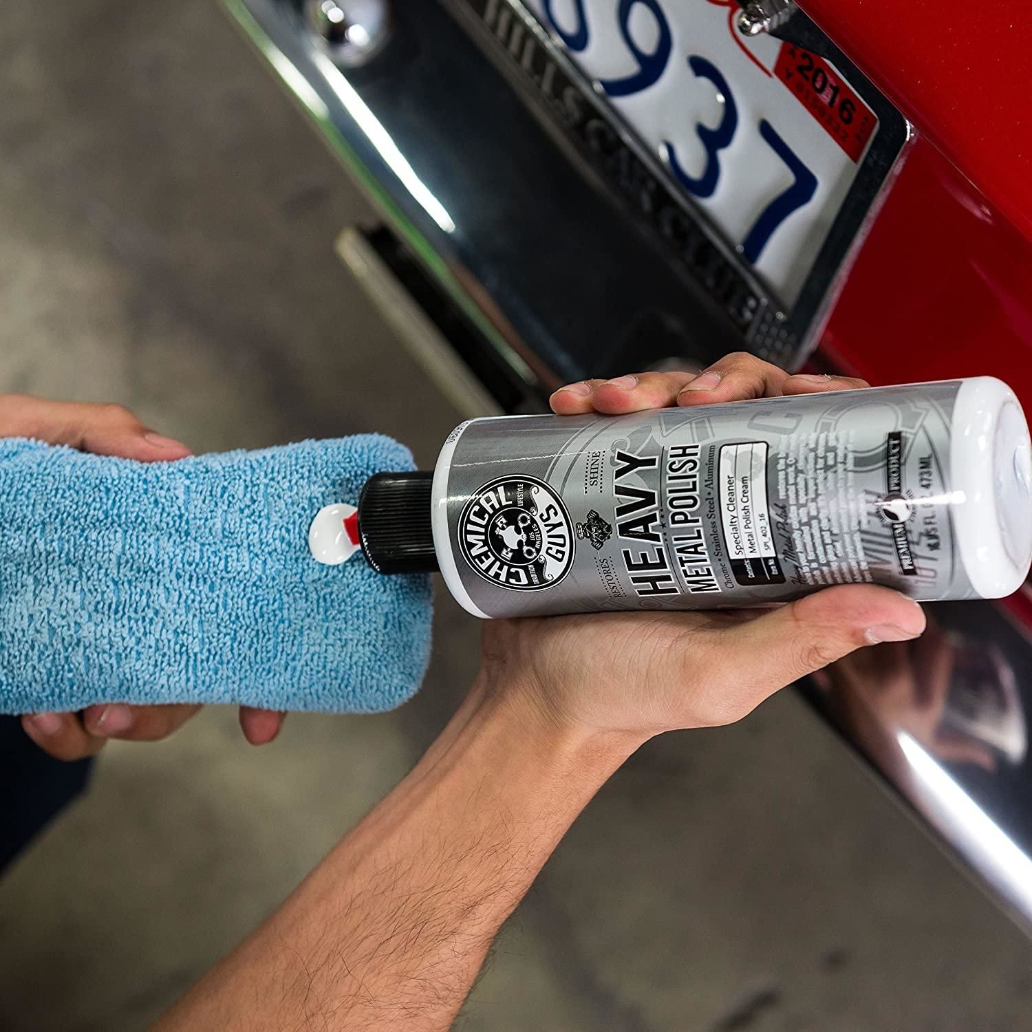 PROJE' Premium Car Care - 16oz Metal Polish. Restores The Brilliant Shine on All Metals Work by Hand or Machine.