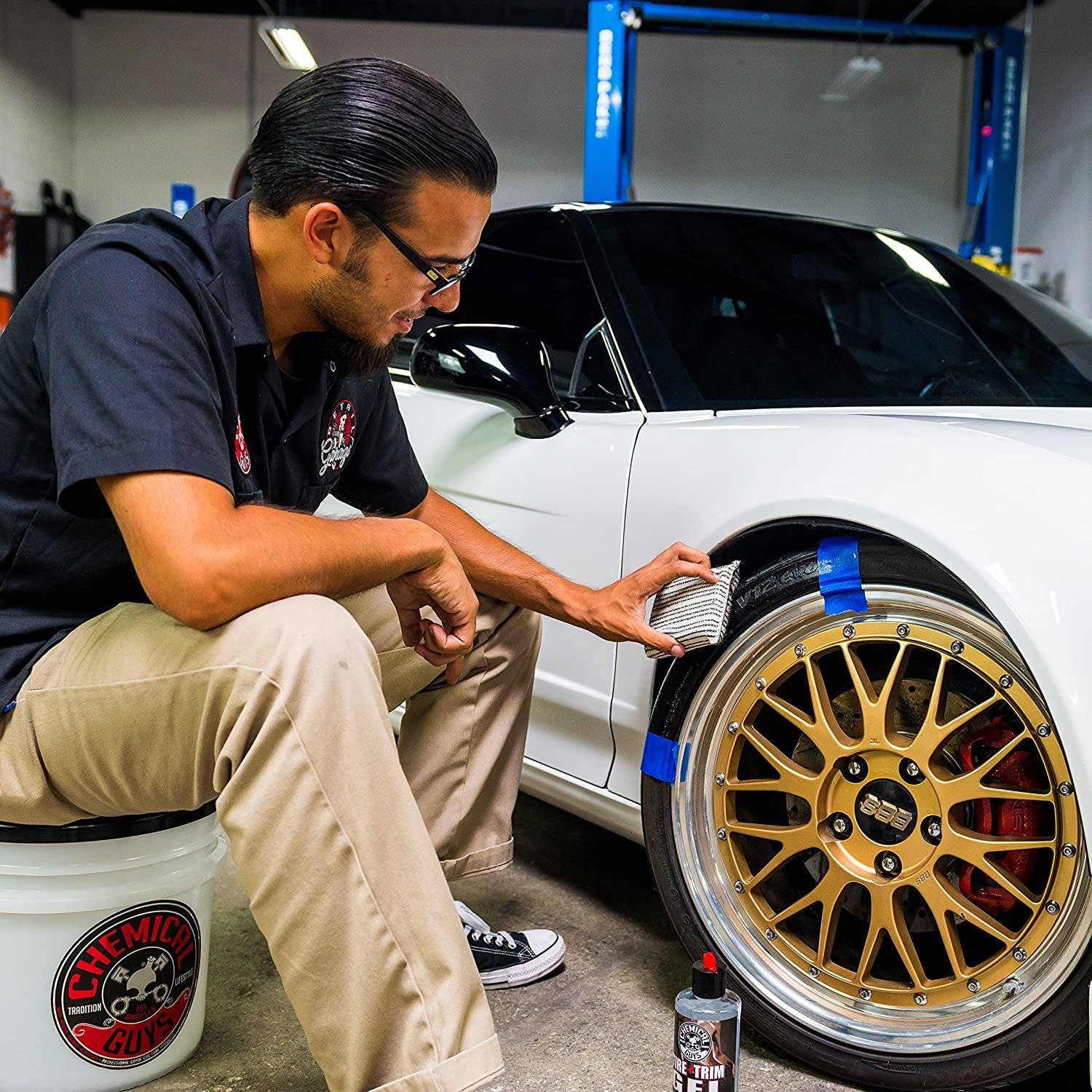 Chemical Guys Tire and Trim Gel Plastic and Rubber HiGloss Restorer