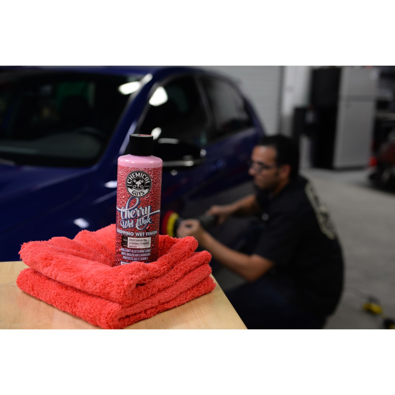 Chemical Guys Cherry Wet Wax Carnauba Cream Wax 16oz