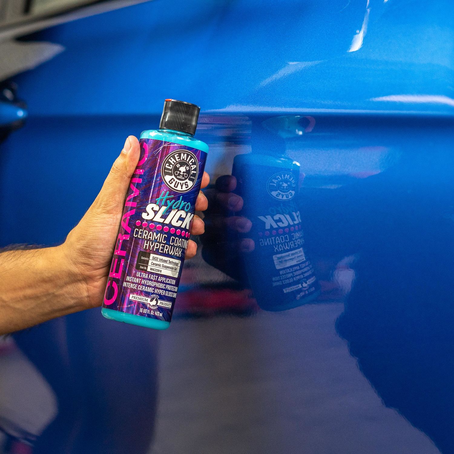 Chemical Guys Hydroslick Sio2 Ceramic Coating Hyperwax Liquid 16oz