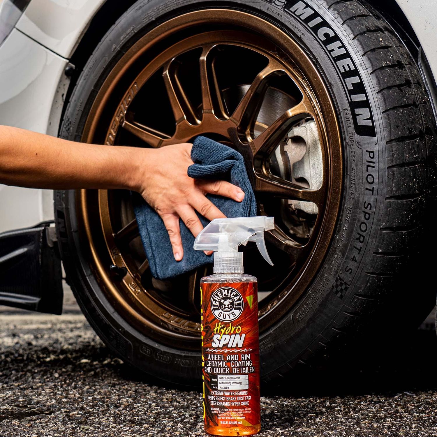 Chemical Guys HydroSpin Wheel and Rim Ceramic Coating 16oz