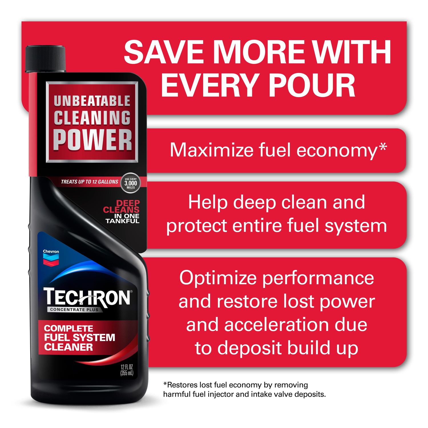 Techron Fuel System Cleaner 12oz