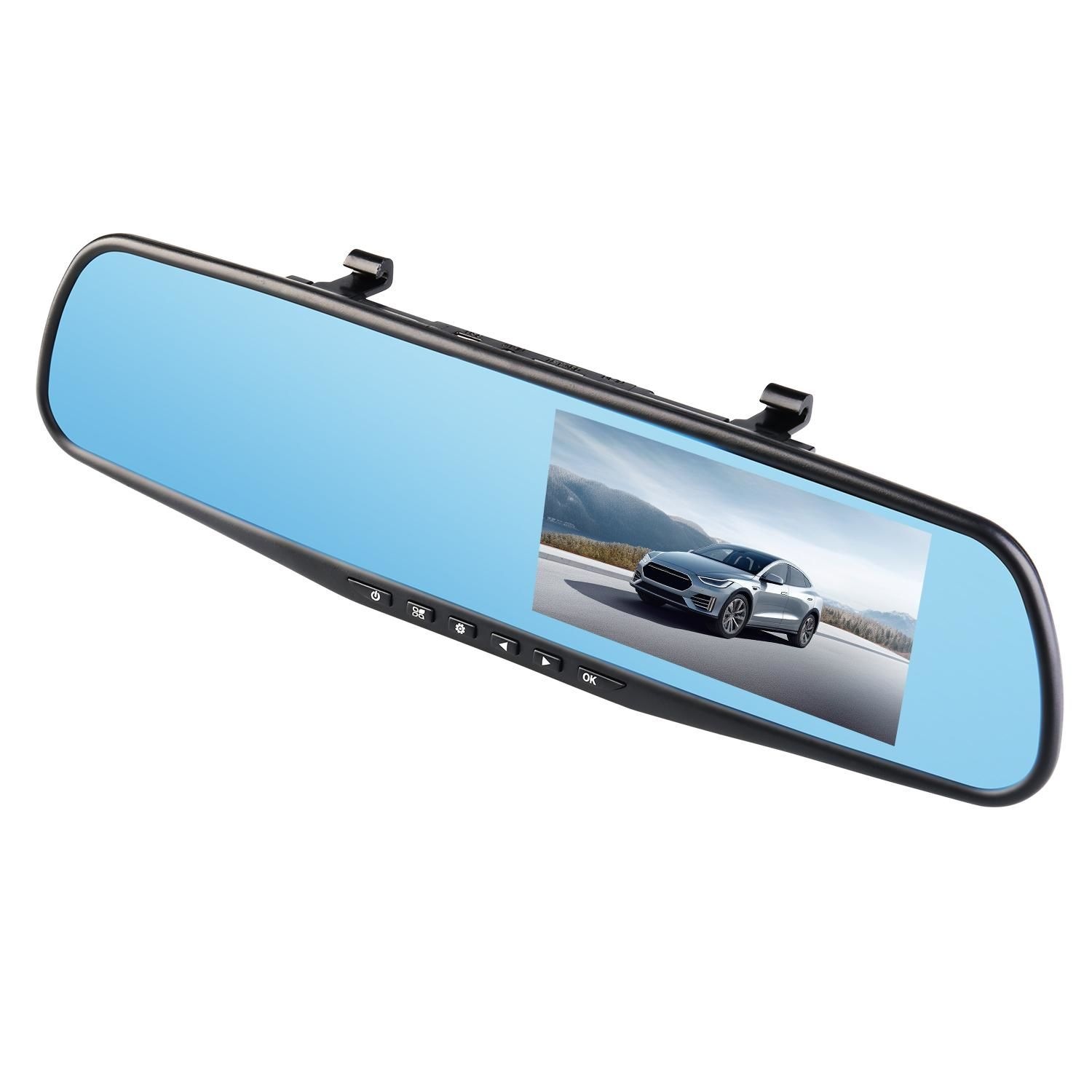 Nitro 4 X 4 Rear View Mirror Dash Camera Plus Backup Camera