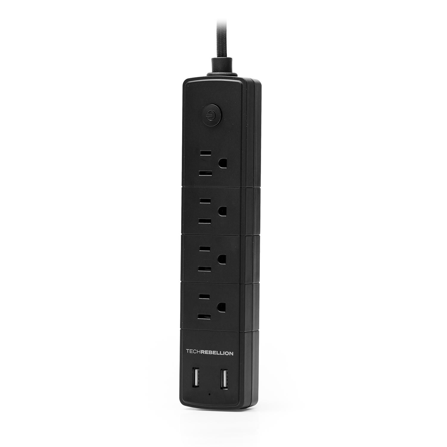 Surge Outlet - Enchufe Multiple con Extencion (6 Outlets)