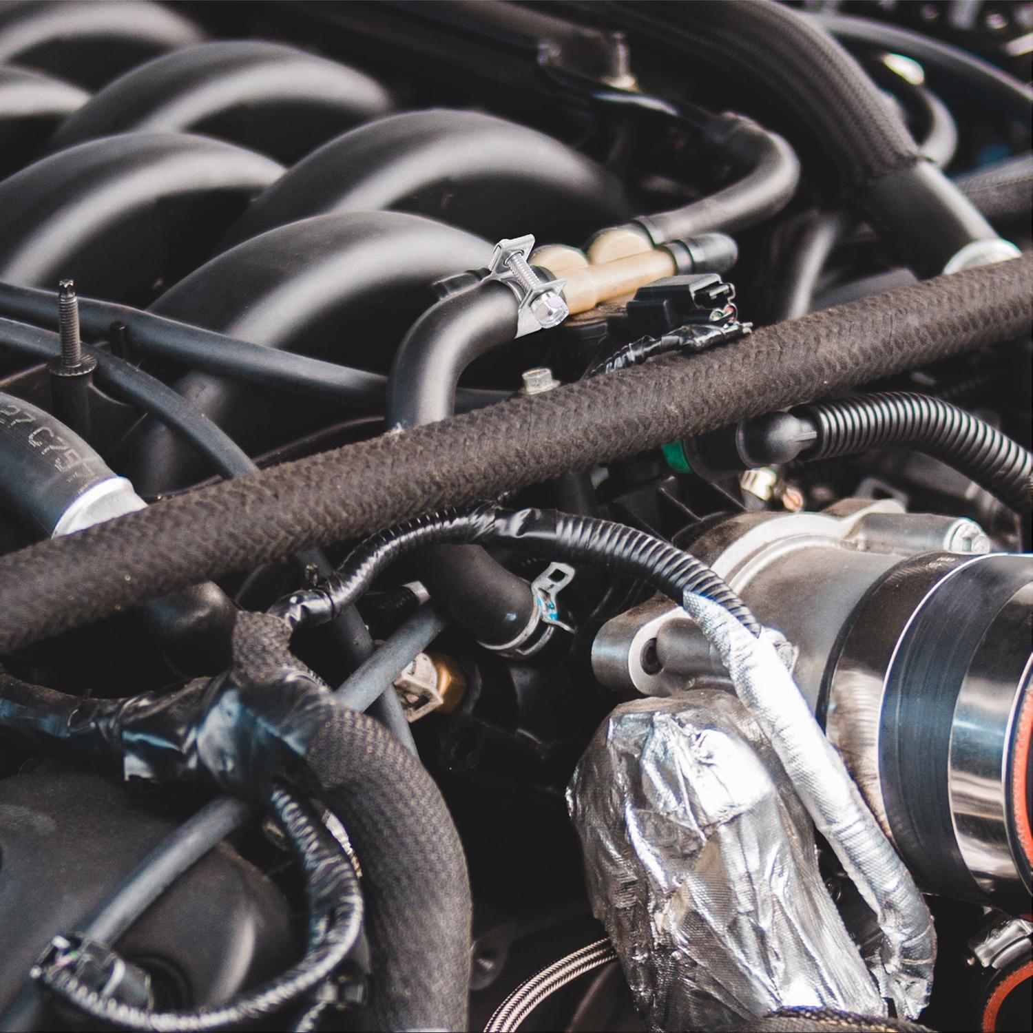 Nitro 4x4 7/16in to 1/2in W4 Fuel Injector Hose Clamp 6 Pack