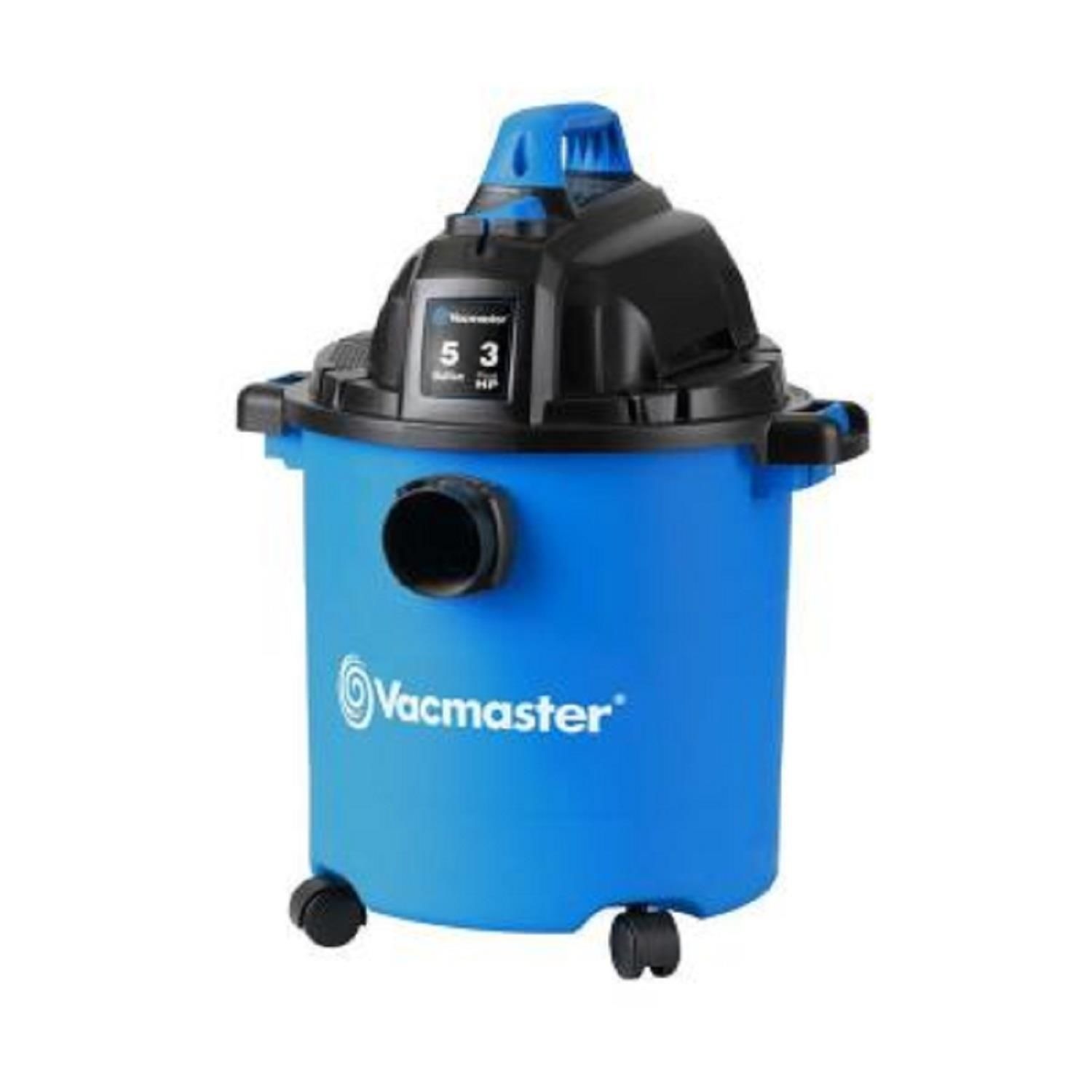 Vacmaster Wall Mountable Wet/Dry Garage Vac 5gal with Remote Control