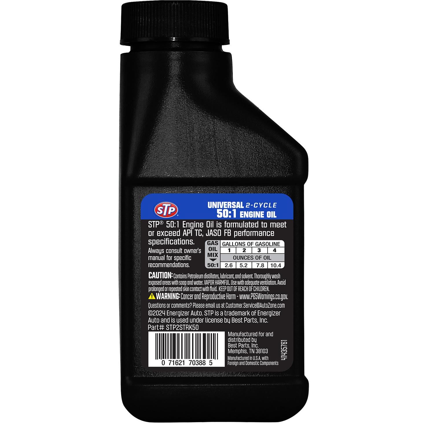 Aceite para Motor de Especialidad Aditivo Lubricante 2 Tiempos AutoZone 1  Cuarto