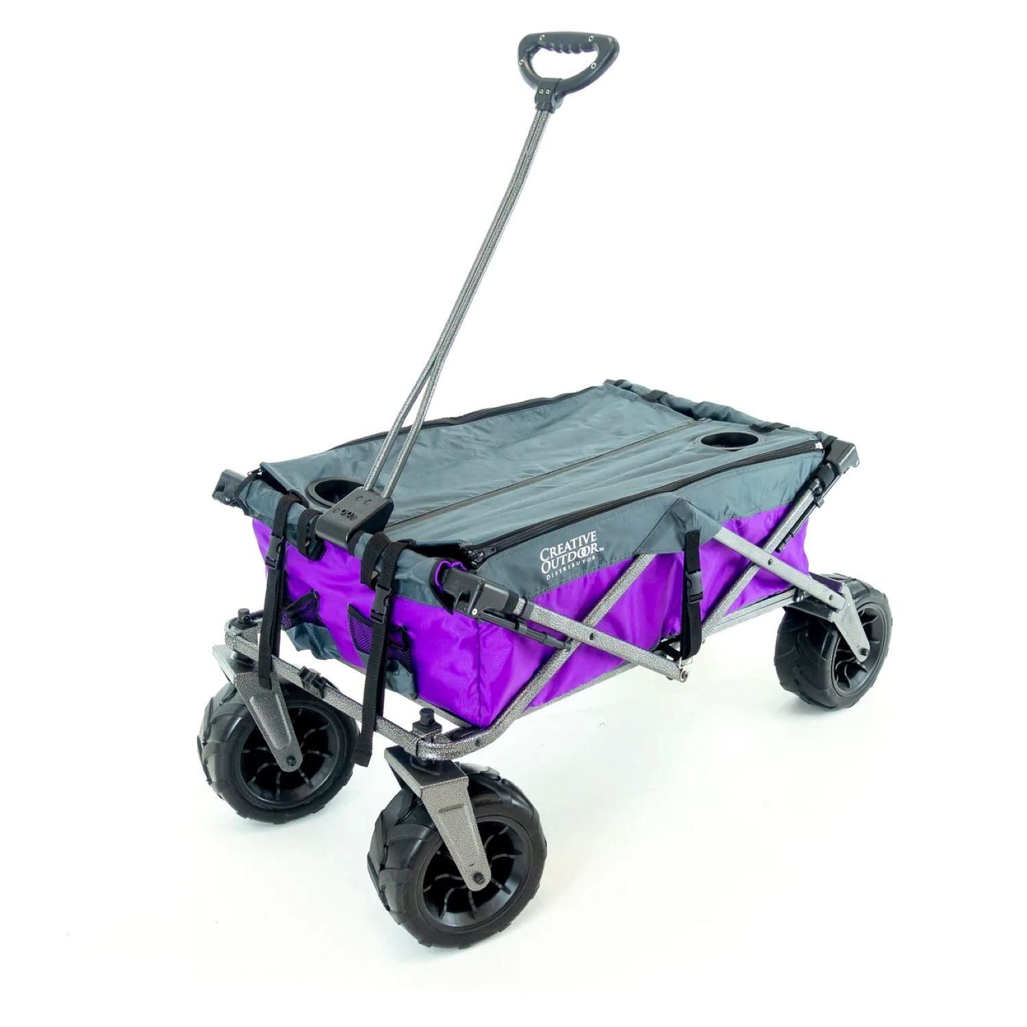 Creative Outdoor Distributor Purple XXL Hauler Deluxe All Terrain Wagon