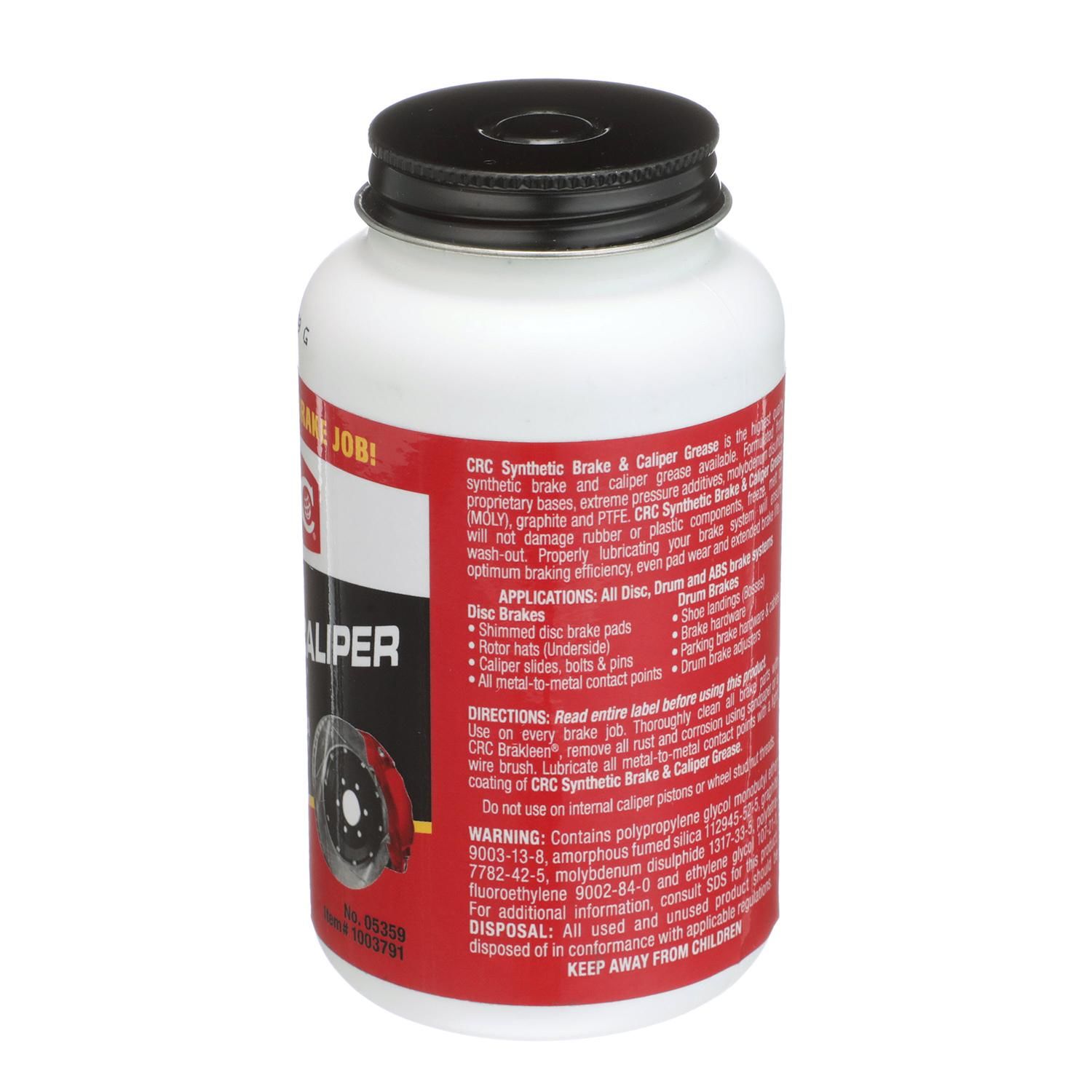 CRC Synthetic Brake & Caliper Grease 8oz