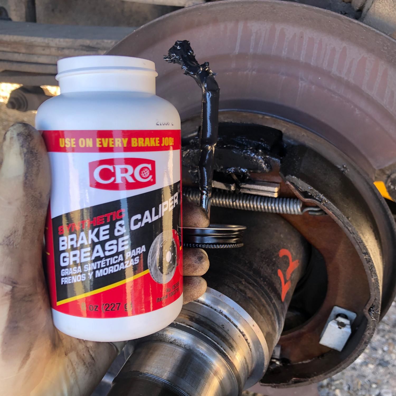 CRC Synthetic Brake & Caliper Grease 8oz