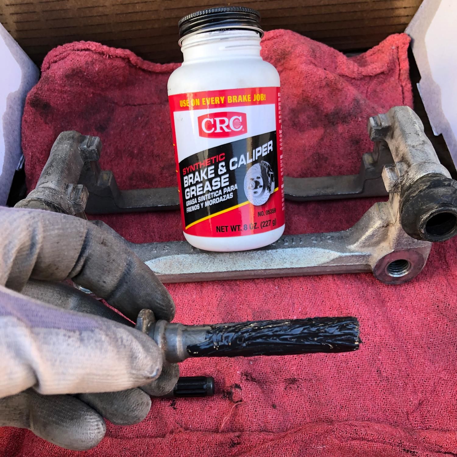 CRC Synthetic Brake & Caliper Grease 8oz
