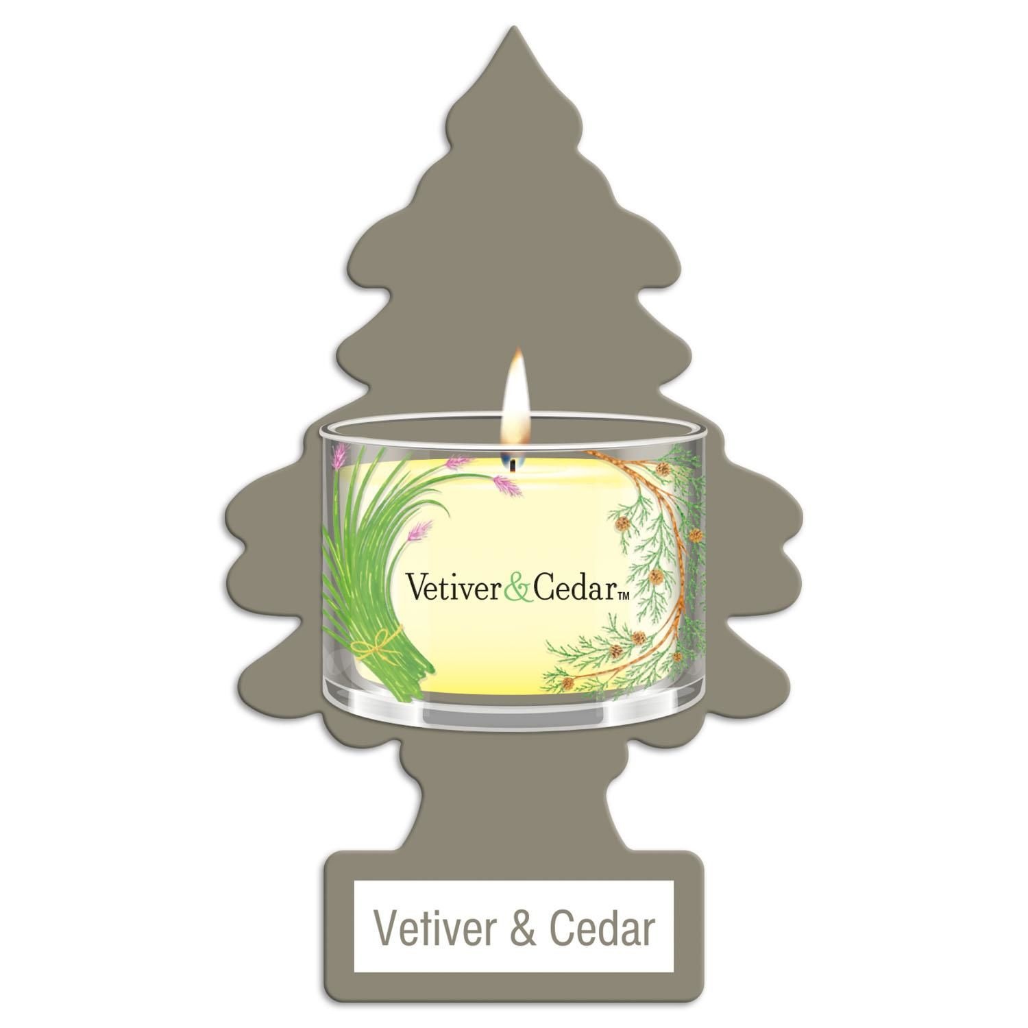 Little Trees Vetiver and Cedar Air Freshener 3 Piece