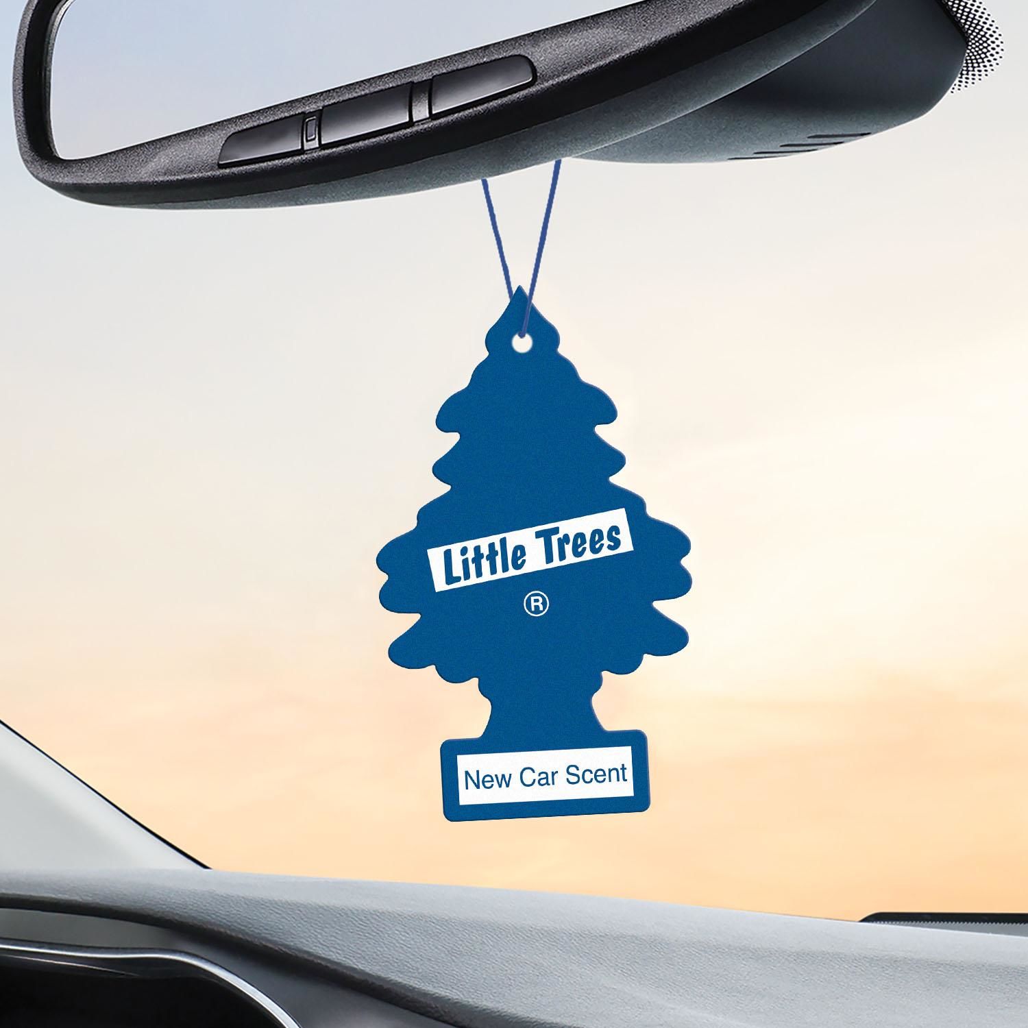 Little Trees New Car Scent Hanging Air Freshener 3 Piece