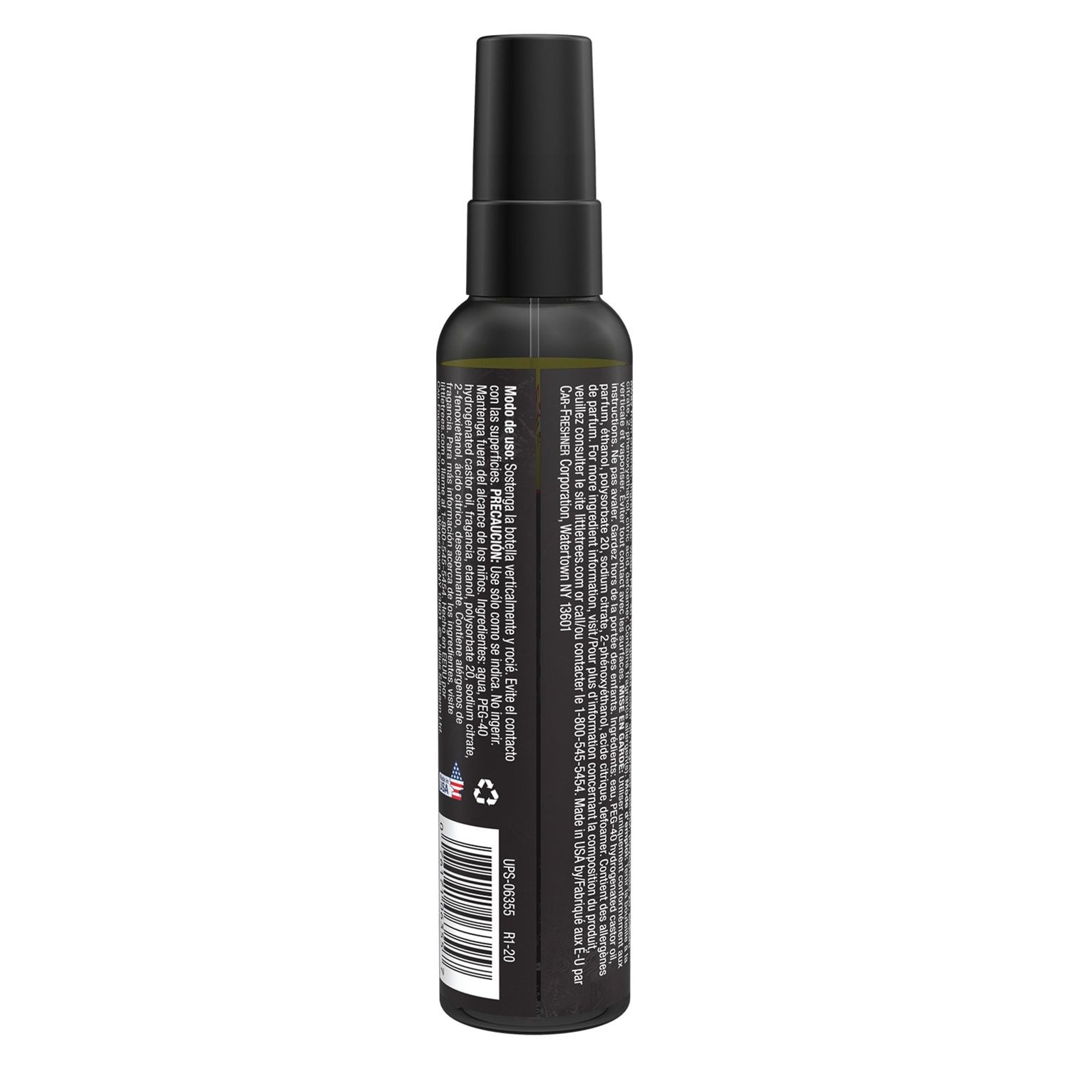 Little Trees Black Ice Scent Air Freshener Spray 3.5oz