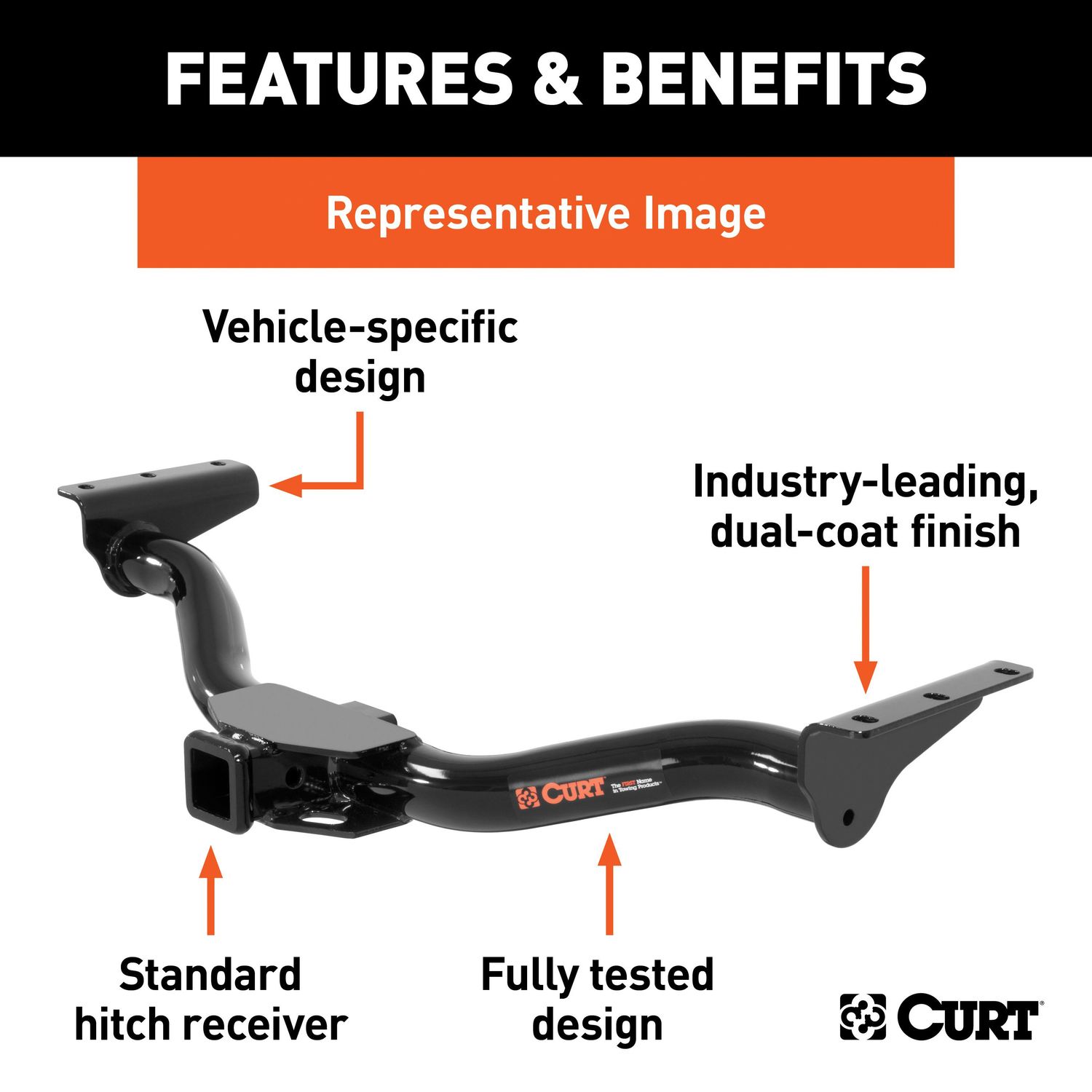 Curt Trailer Hitch 13435