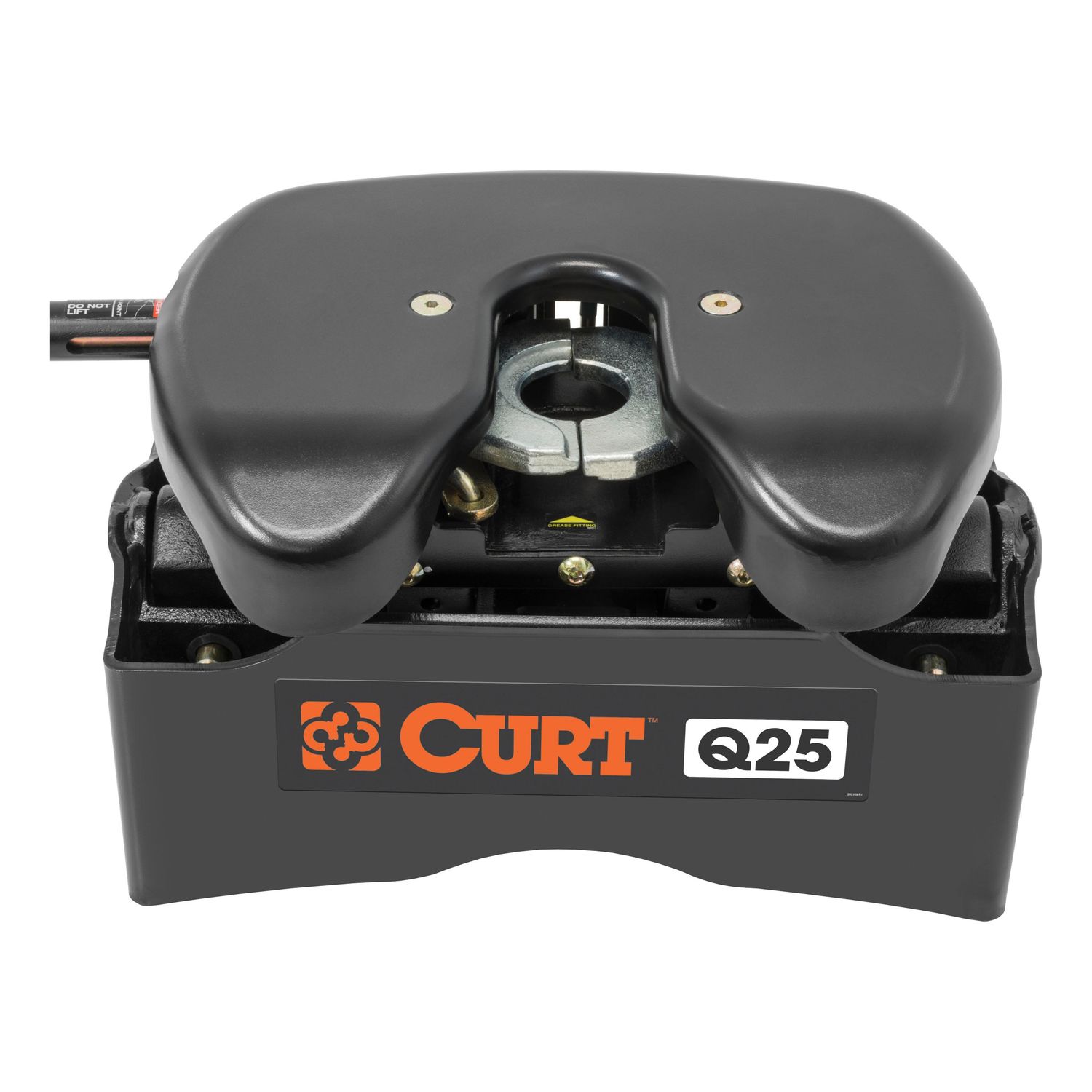 CURT Q25 Fifth Wheel Hitch With Roller and Rail