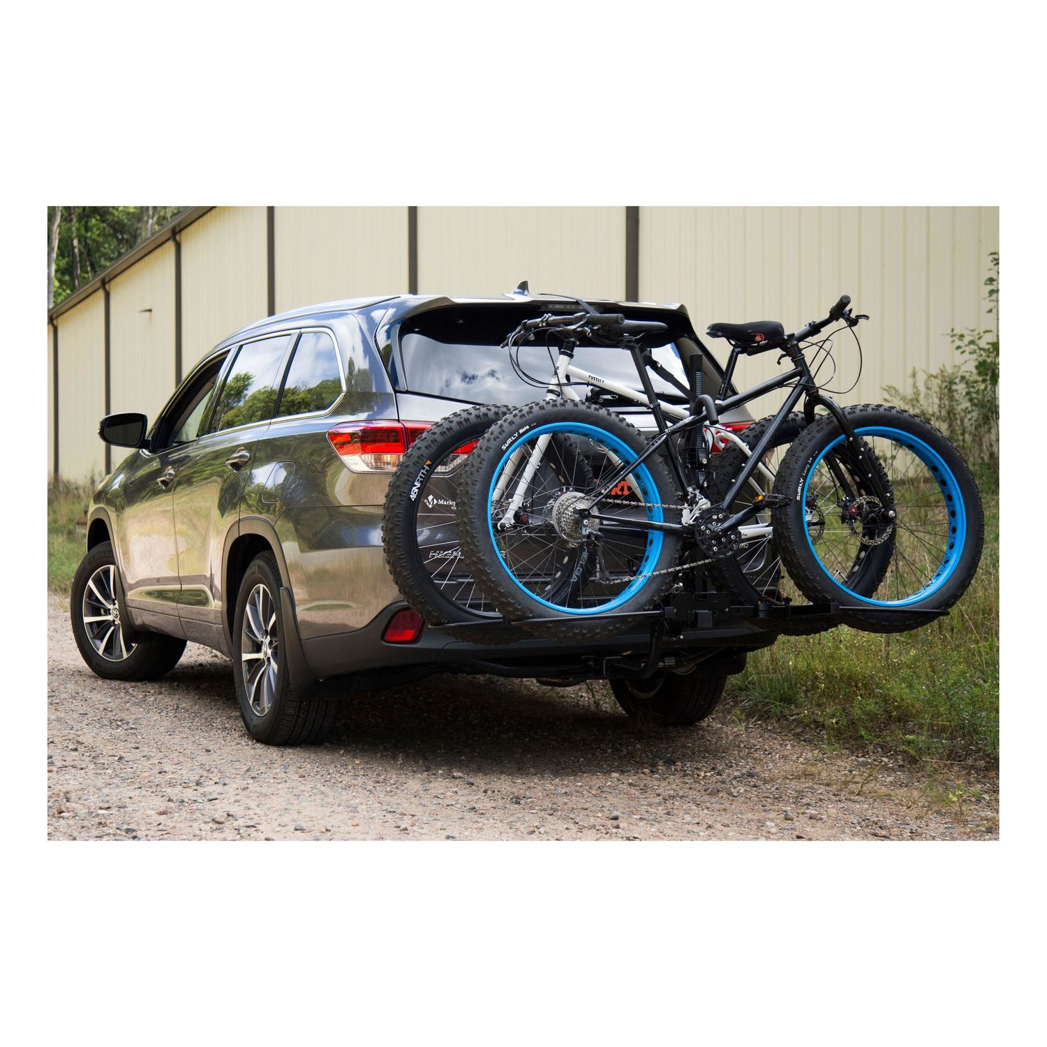 Curt 4 7 8in Inside Width Tray Style Bike Rack Cradles for Fat Tires 2 Piece