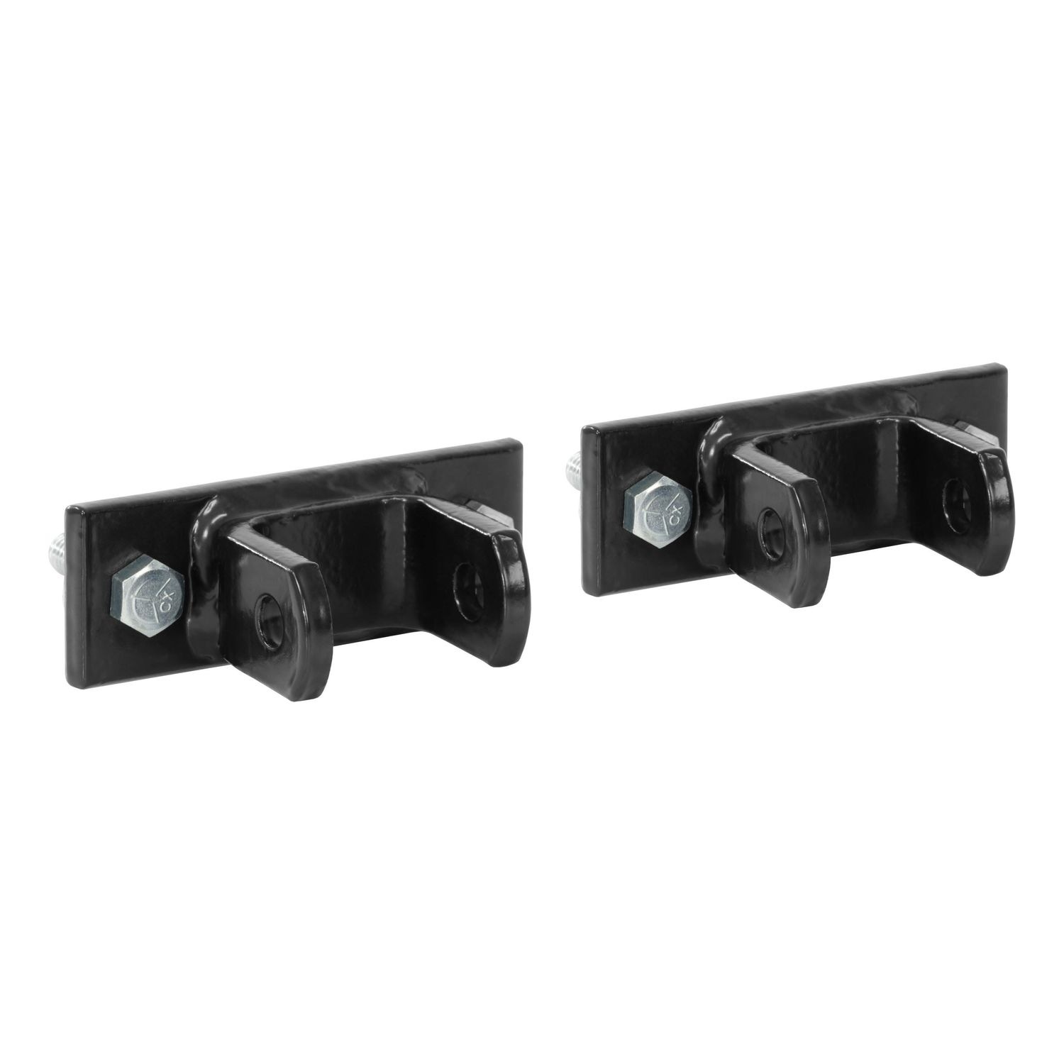 CURT 1/2in Pin Holes Adjustable Tow Bar Bumper Brackets