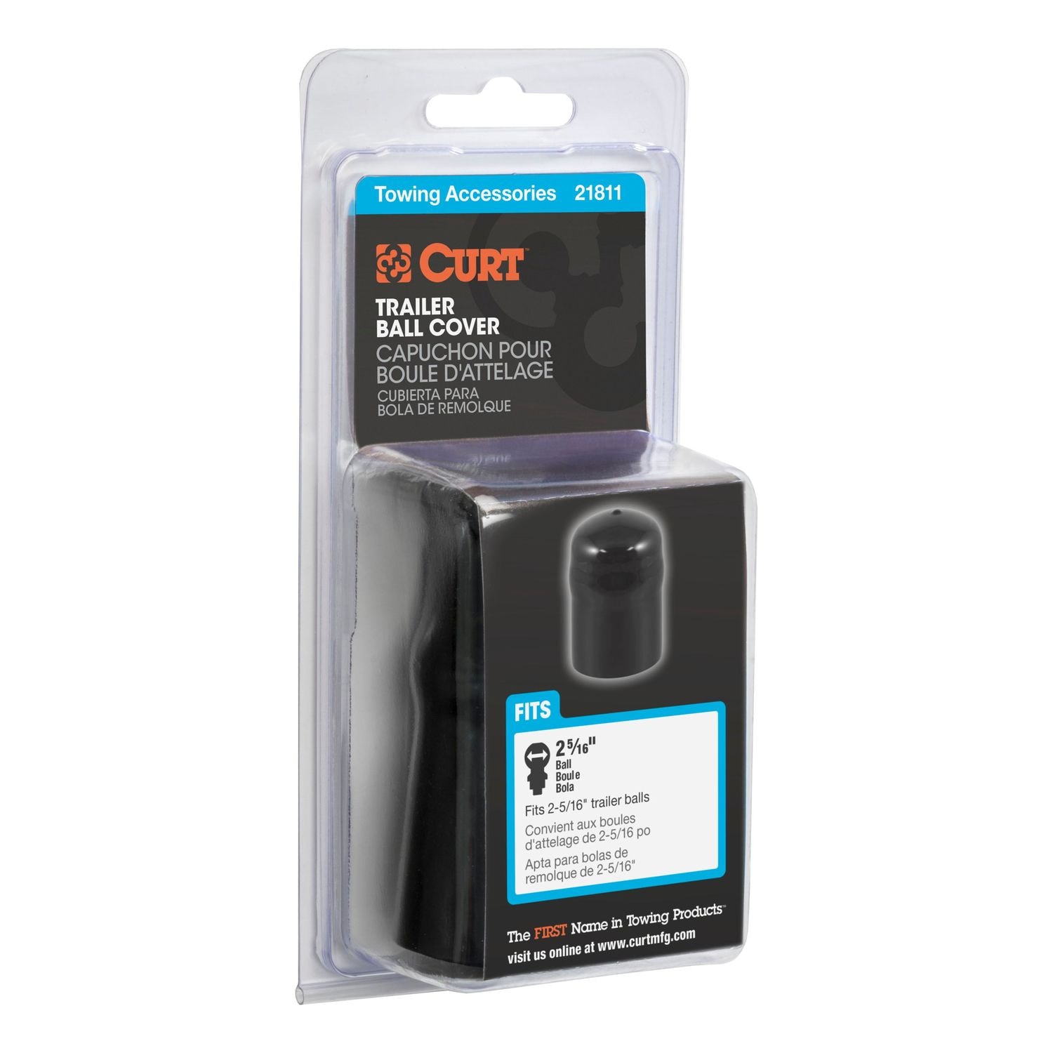 CURT Trailer Hitch Ball Cover 21811