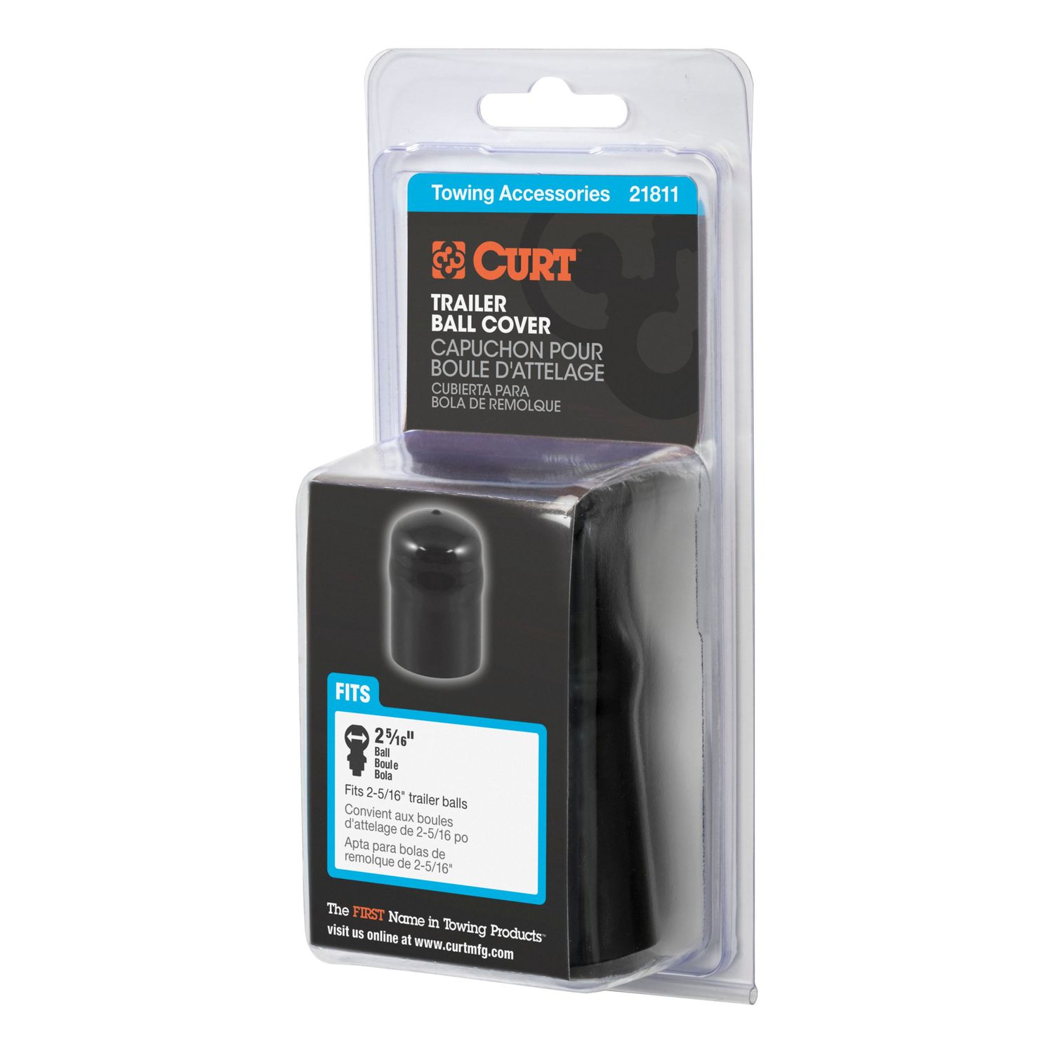 CURT Trailer Hitch Ball Cover 21811