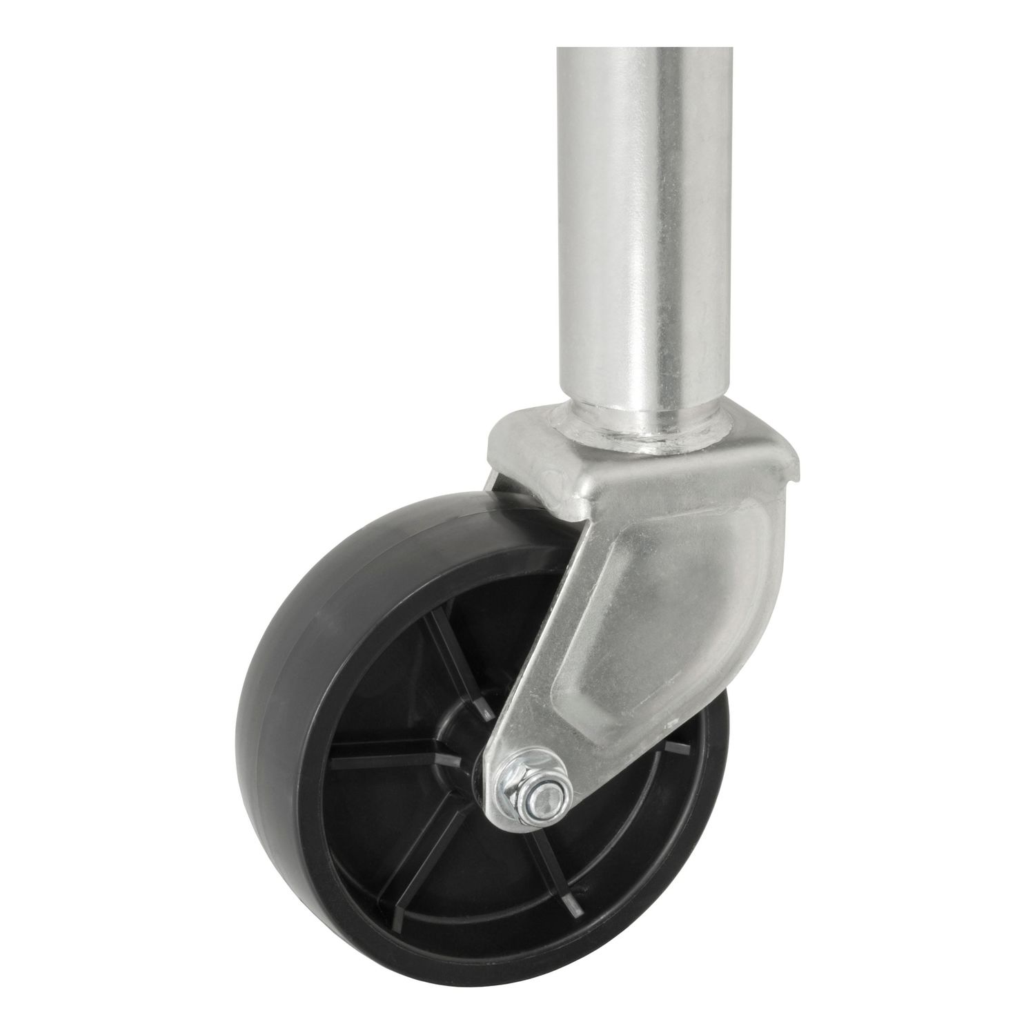 CURT 10in 1,200lbs Travel Marine Jack with 6in Wheel