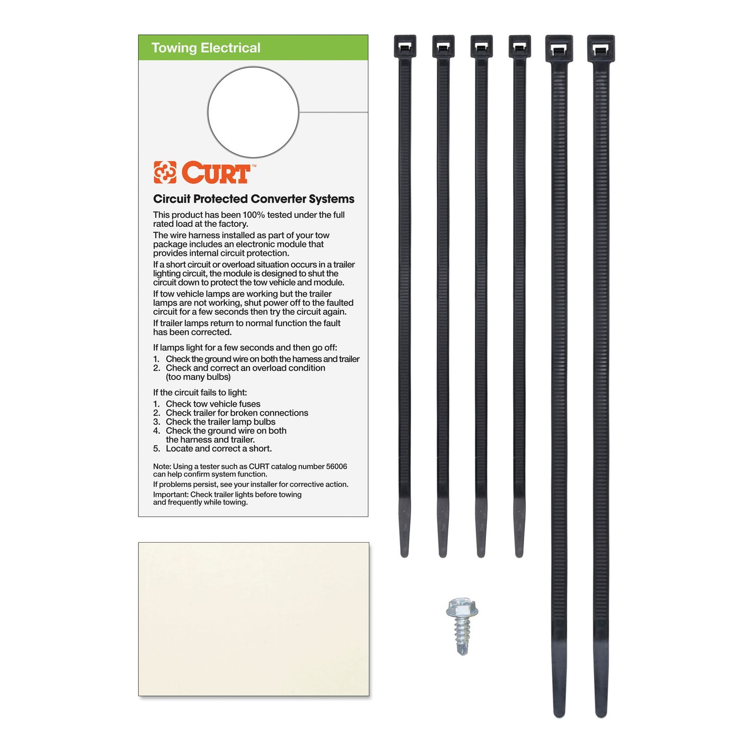 Curt Electrical Wire Connector 56103