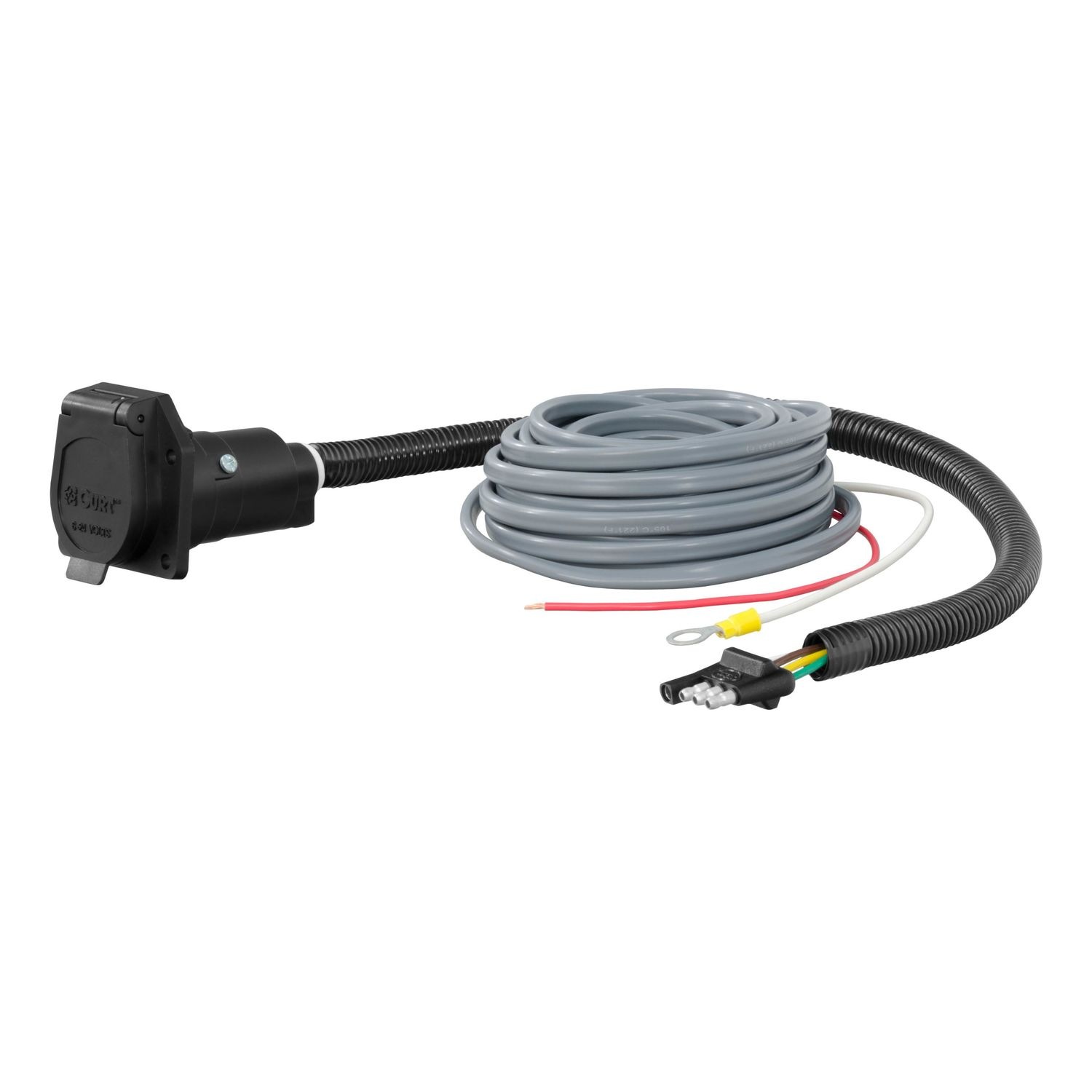 【ADRER】7way cote CURT 4-Way Flat to 7-Way RV Trailer Wiring Connector