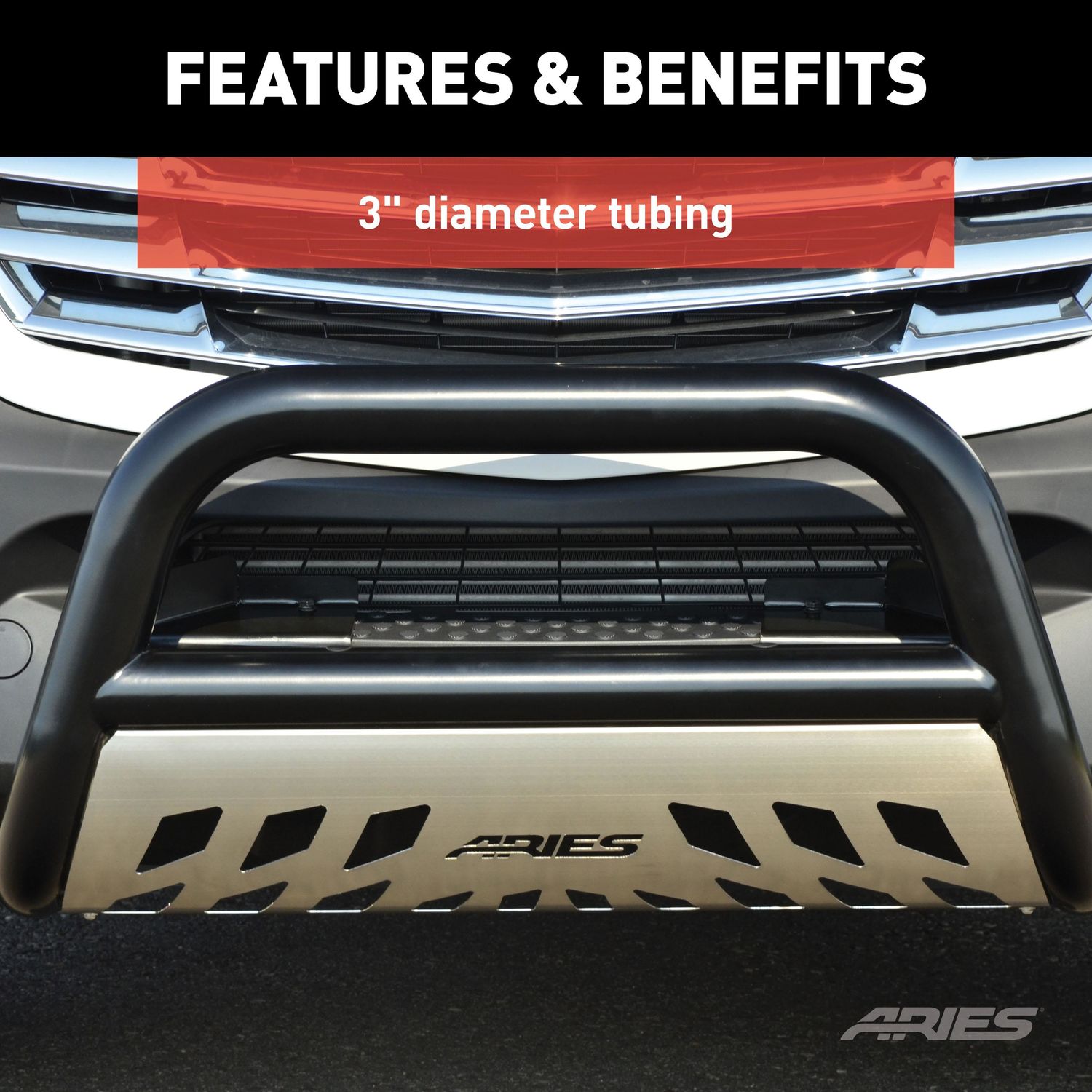 Aries Grille/Brush Guard B35-4015