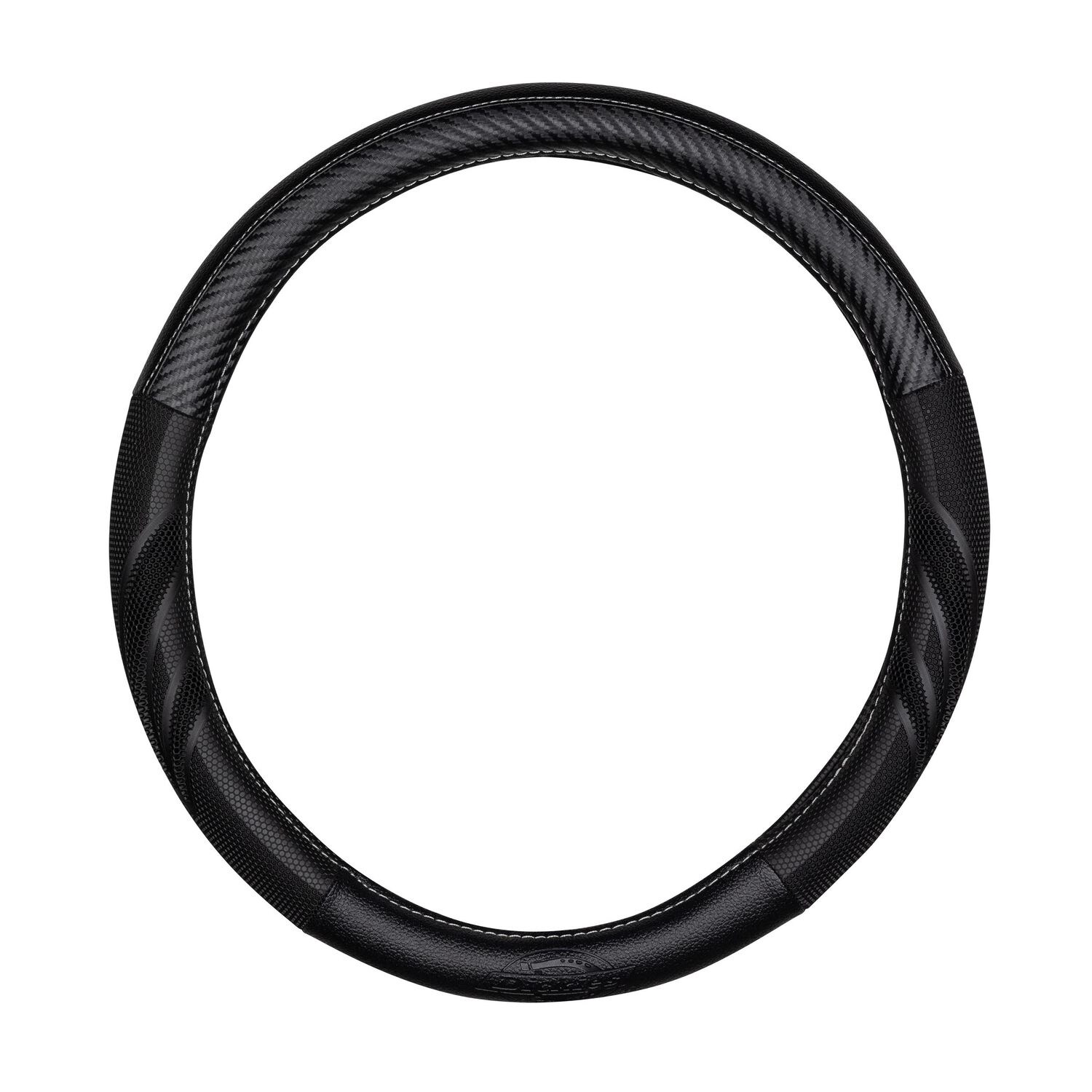 Dickies Carbon Fiber Leatherette Steering Wheel Cover at AutoZone