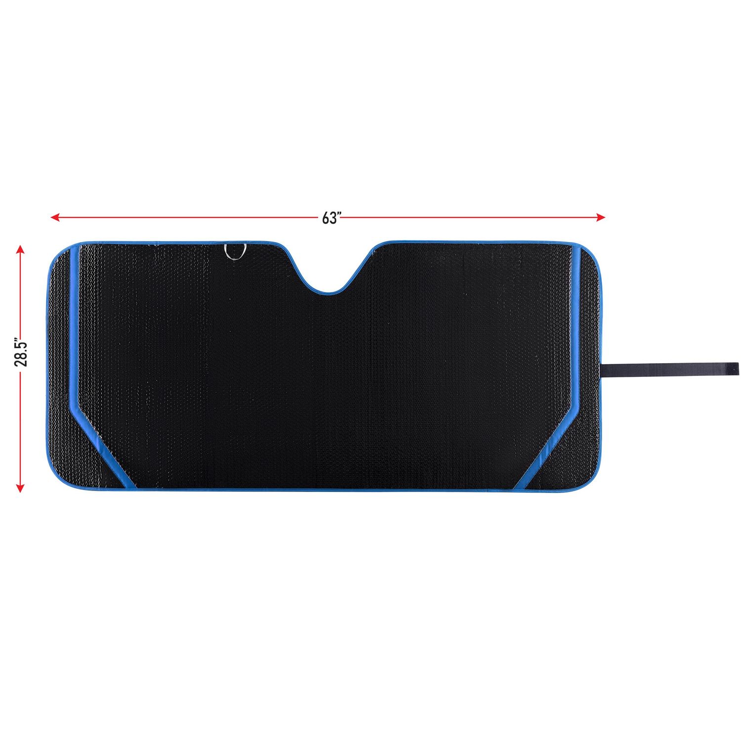 Parasole Parasole Per Auto Iridescente Bianco Cromato – Protezione UV, Misura 27x58 Pollici, Per Auto SUV Furgone