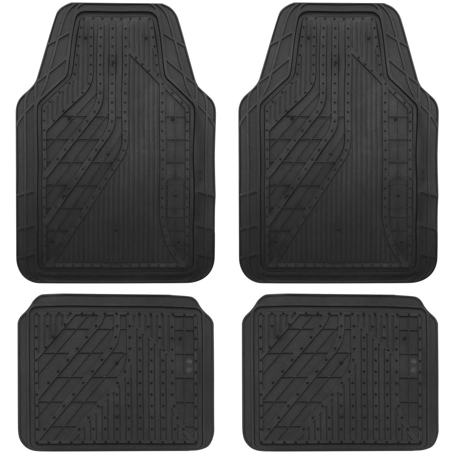 Dickies Rubber Floor Mats 4 Piece