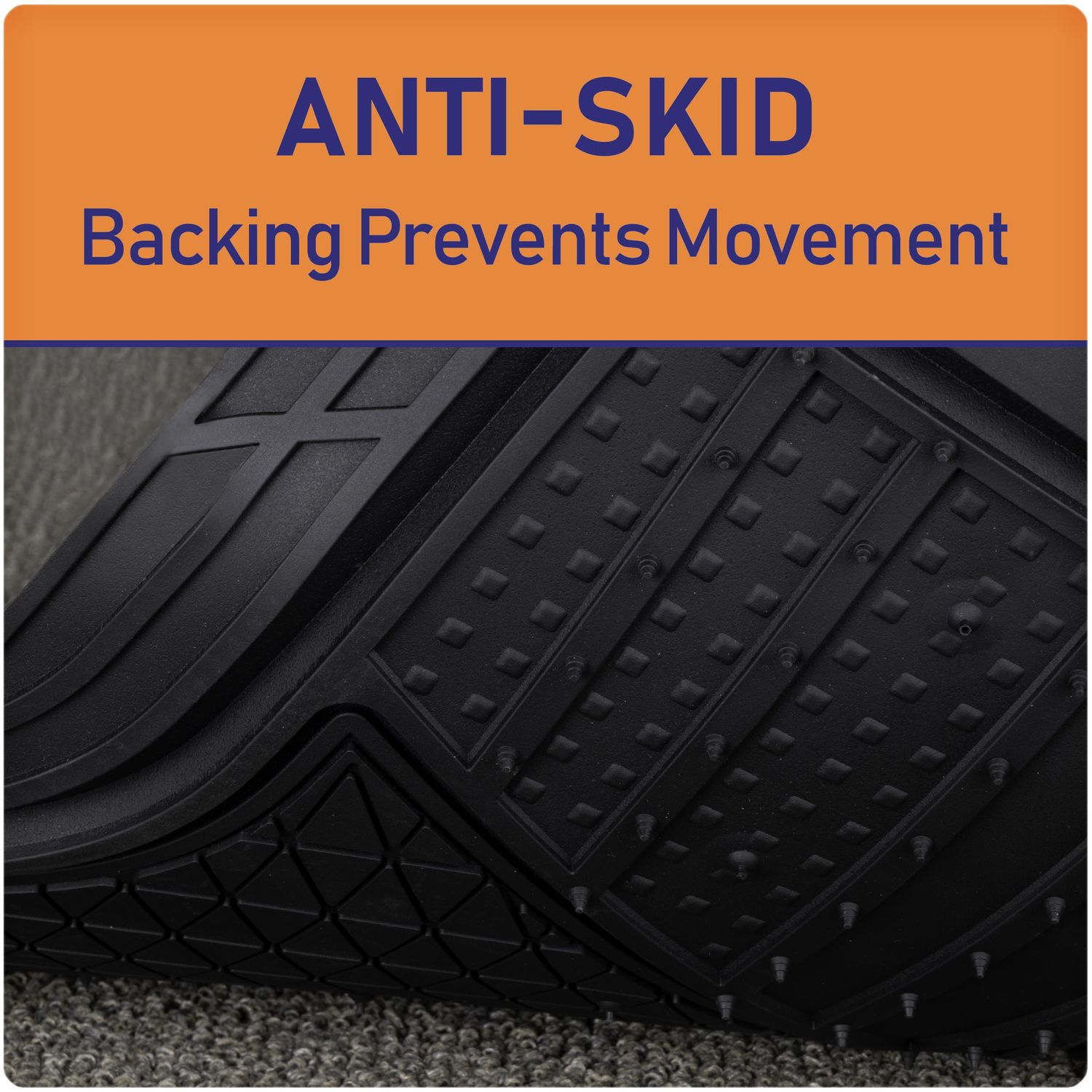 ProElite Black Floor Mat 4 Piece