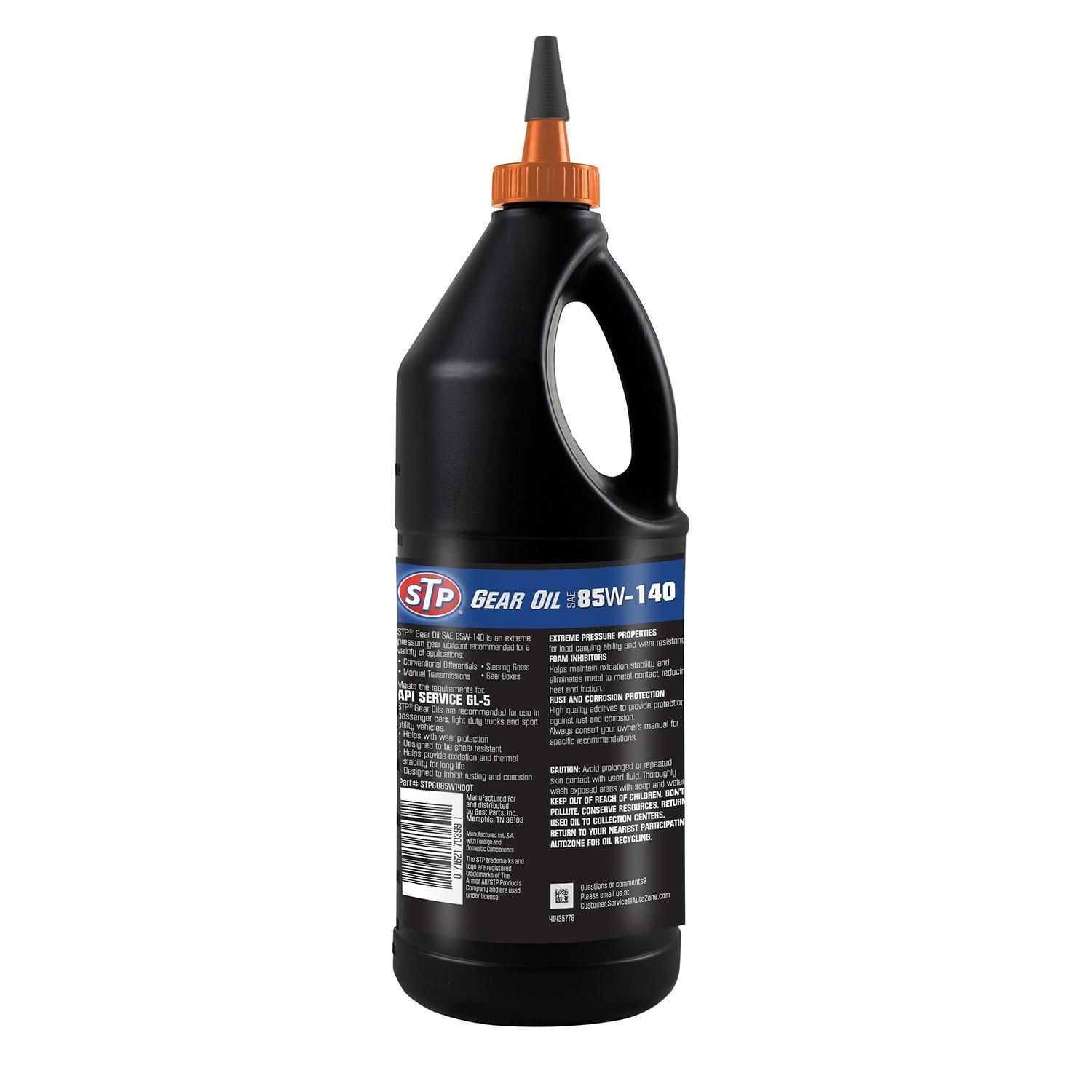 STP 85W-140 Conventional Gear Oil 1 Quart